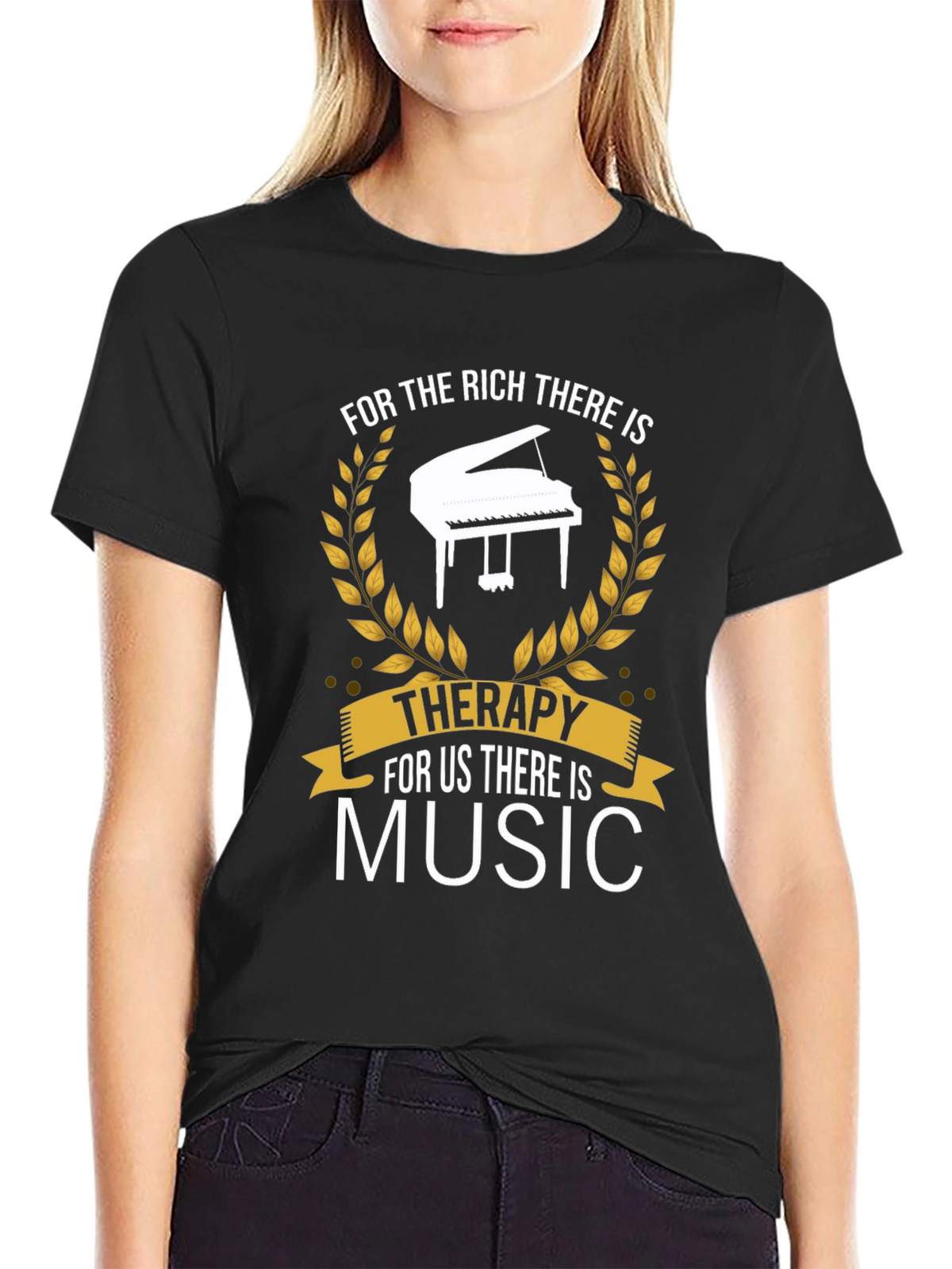 Music Therapy T-Shirt - For Rich and Us