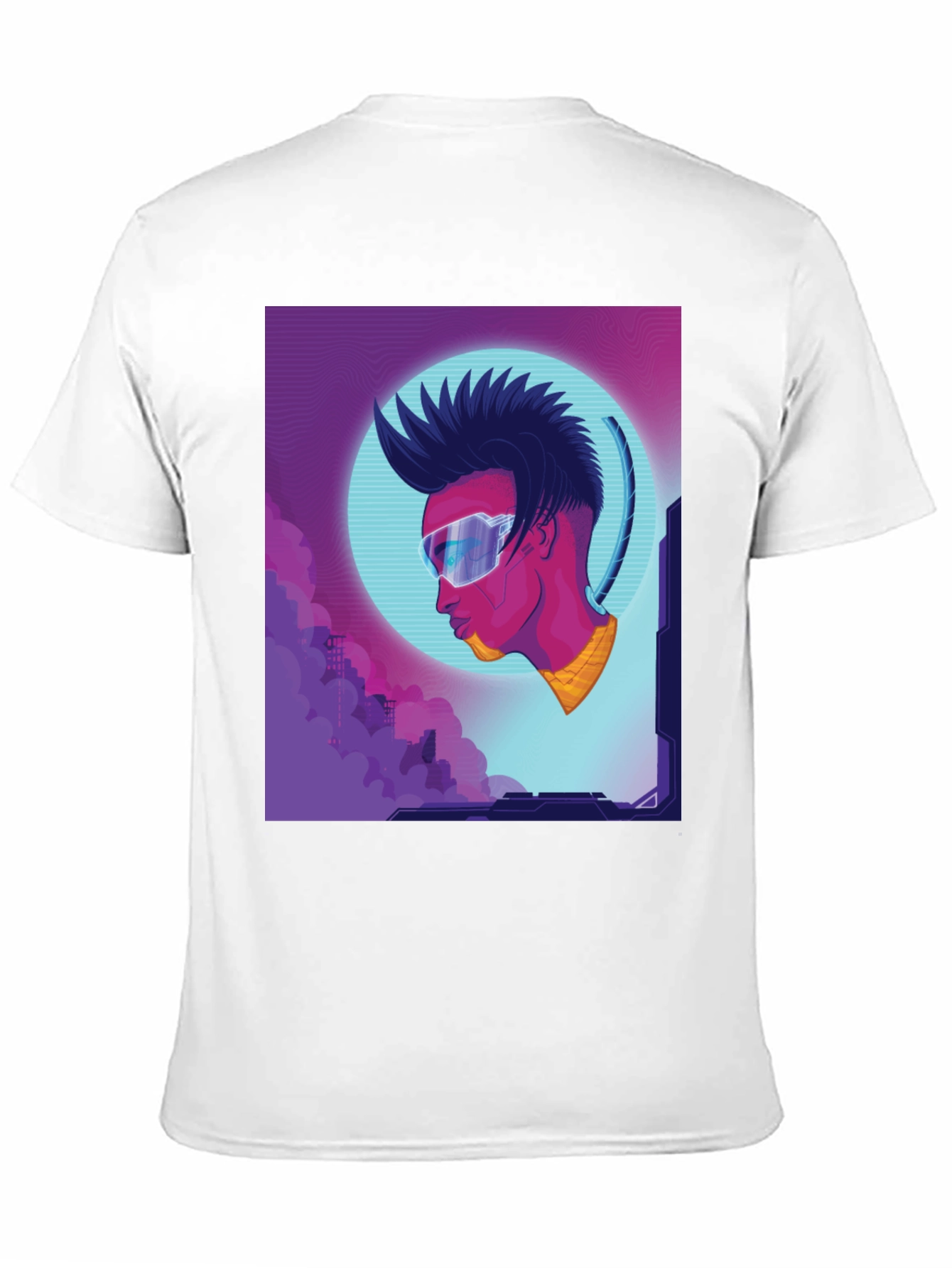 Cyberpunk T-Shirt - Futuristic Style