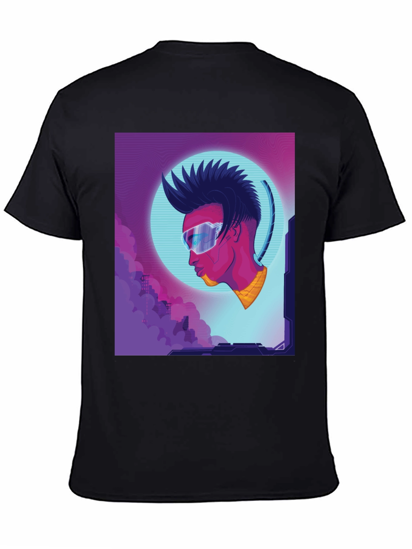 Cyberpunk T-Shirt - Futuristic Style