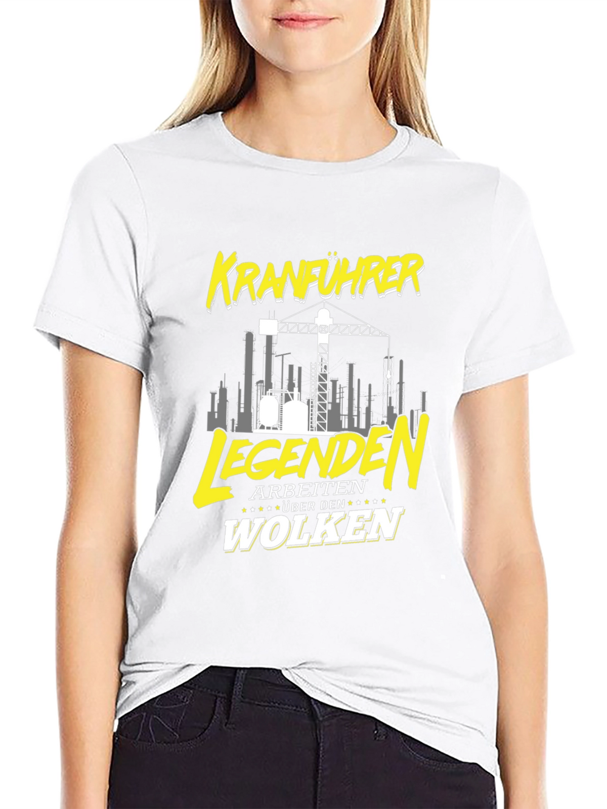 Kranfuhrer Crane Operator T-Shirt