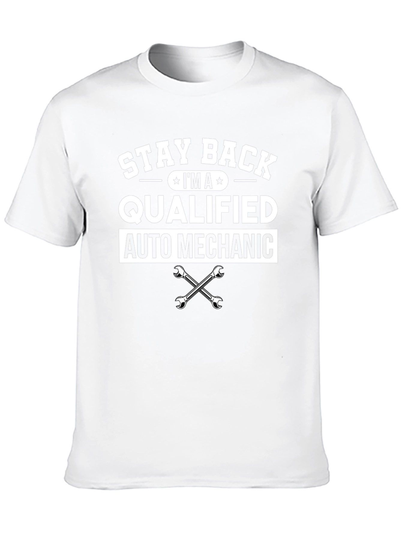Qualified Auto Mechanic T-Shirt - Black