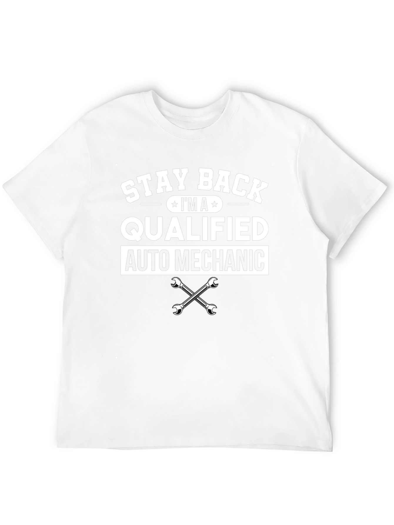 Qualified Auto Mechanic T-Shirt - Black
