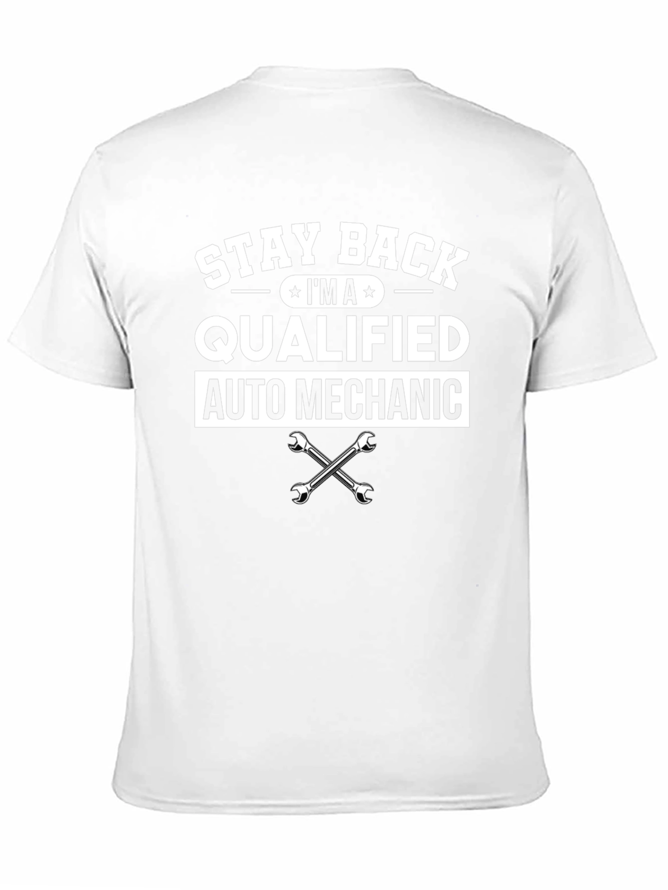 Qualified Auto Mechanic T-Shirt - Black