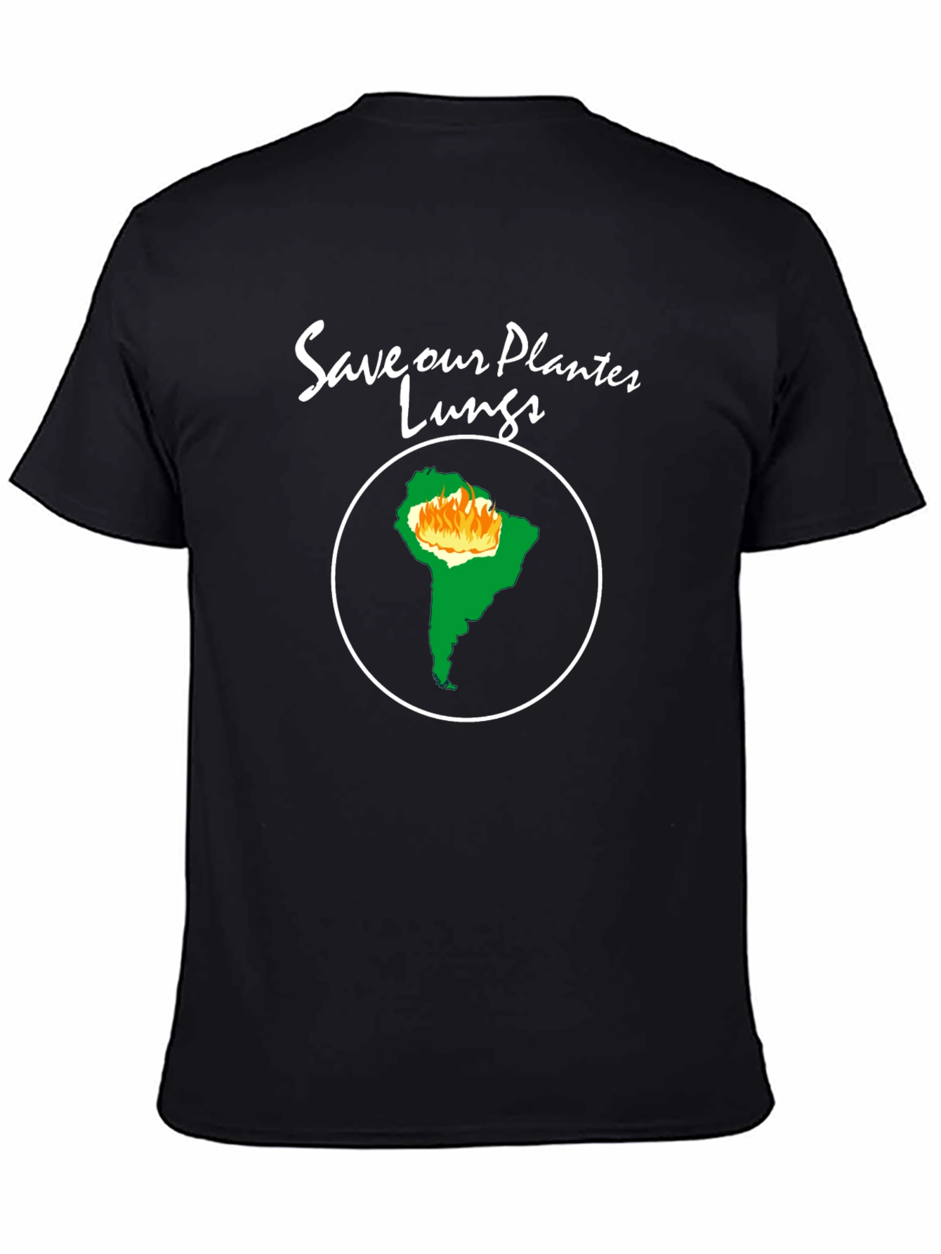 Save Our Planets Lungs T-Shirt - Amazon Rainforest