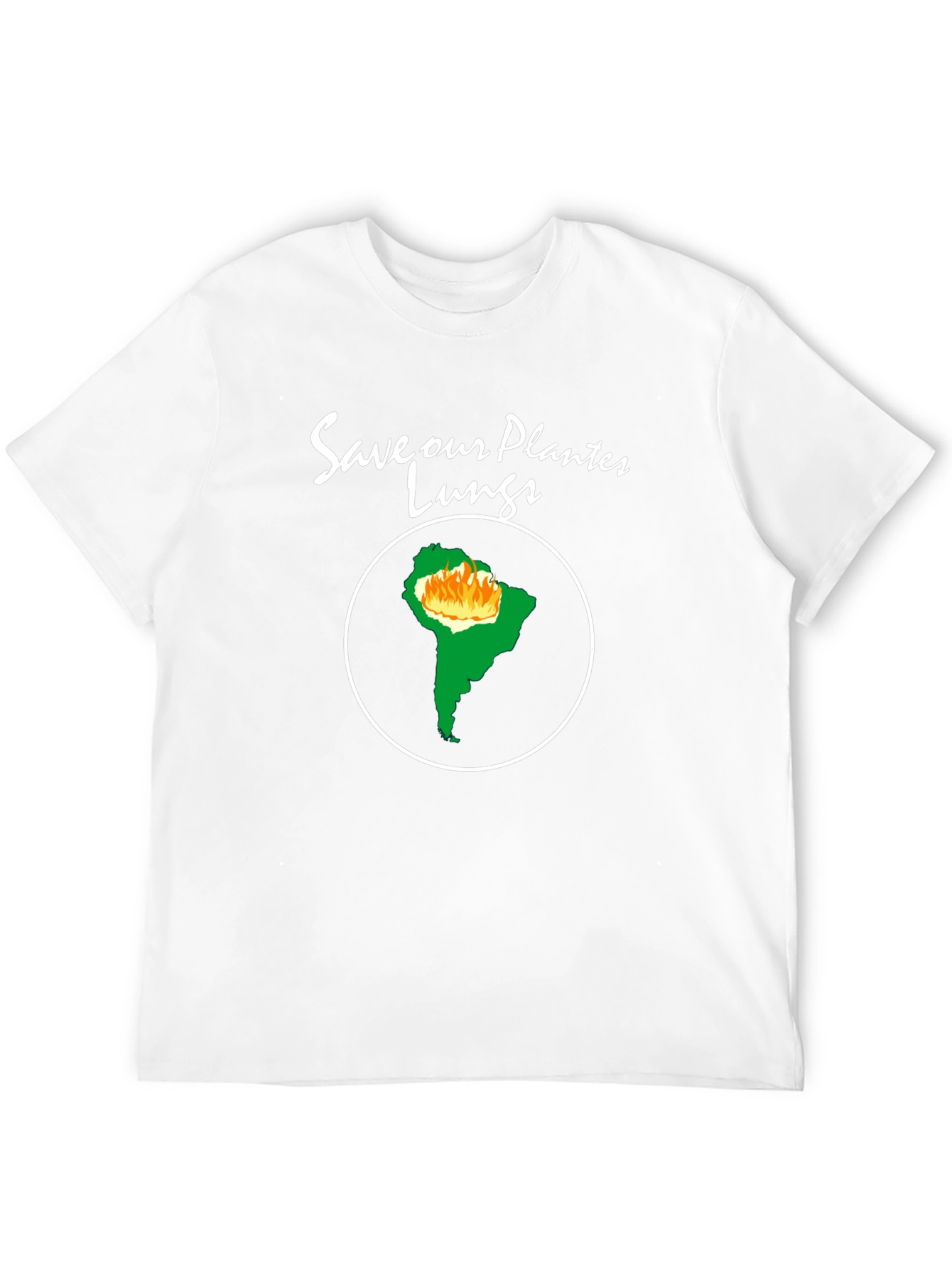 Save Our Planets Lungs T-Shirt - Amazon Rainforest