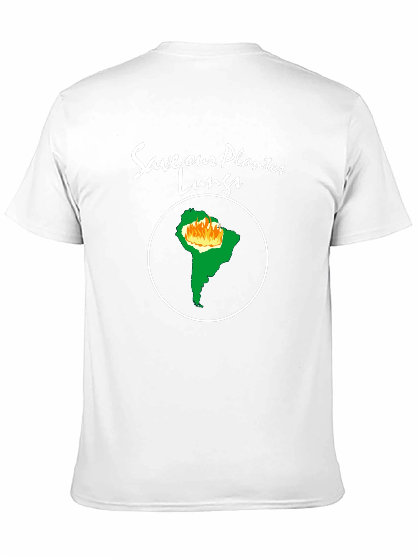 Save Our Planets Lungs T-Shirt - Amazon Rainforest