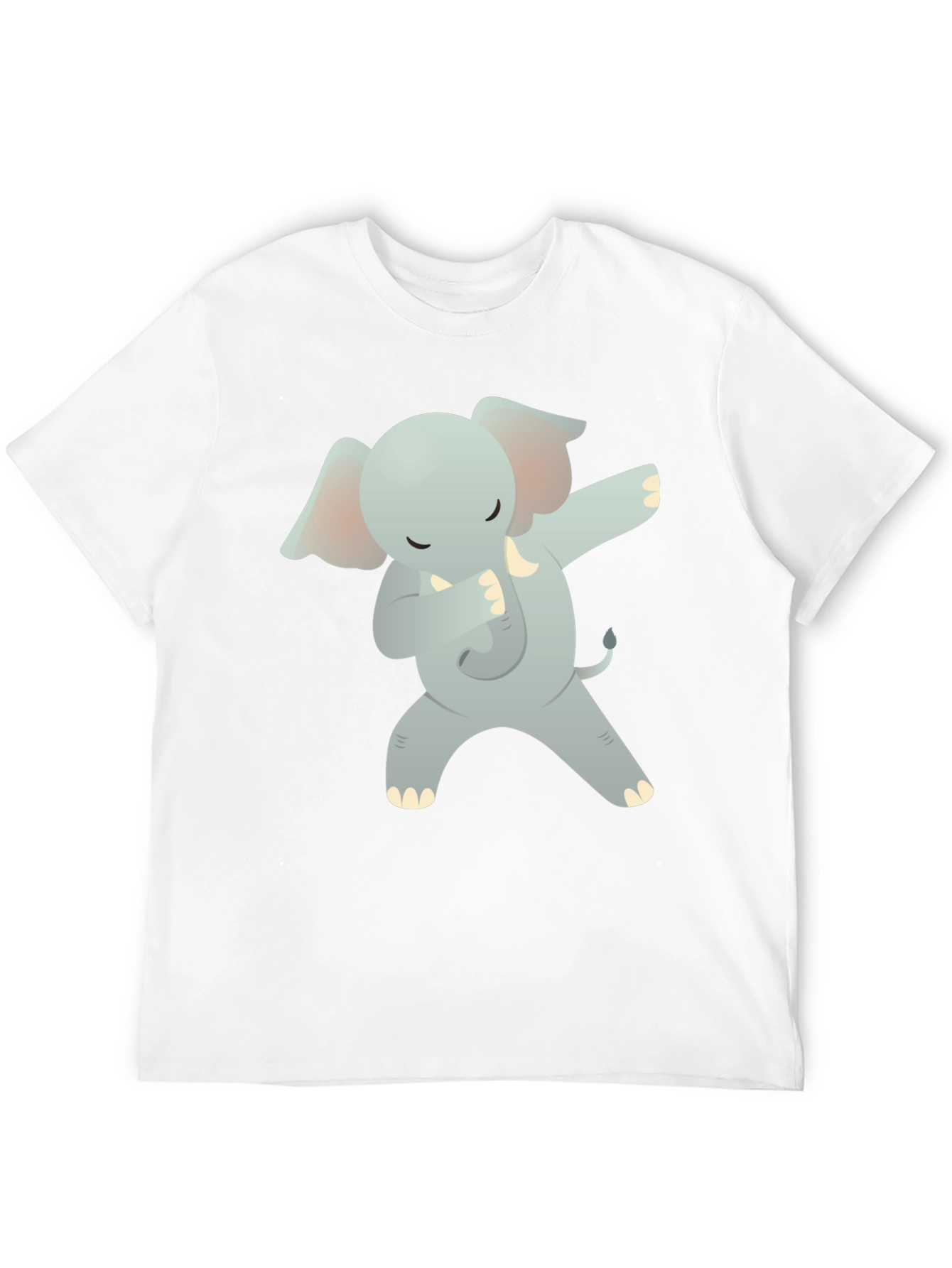 Dabbing Elephant Graphic T-Shirt