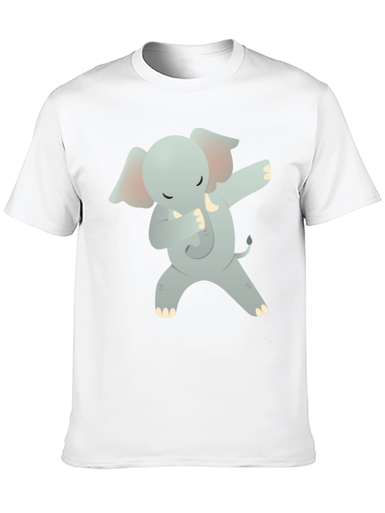 Dabbing Elephant Graphic T-Shirt