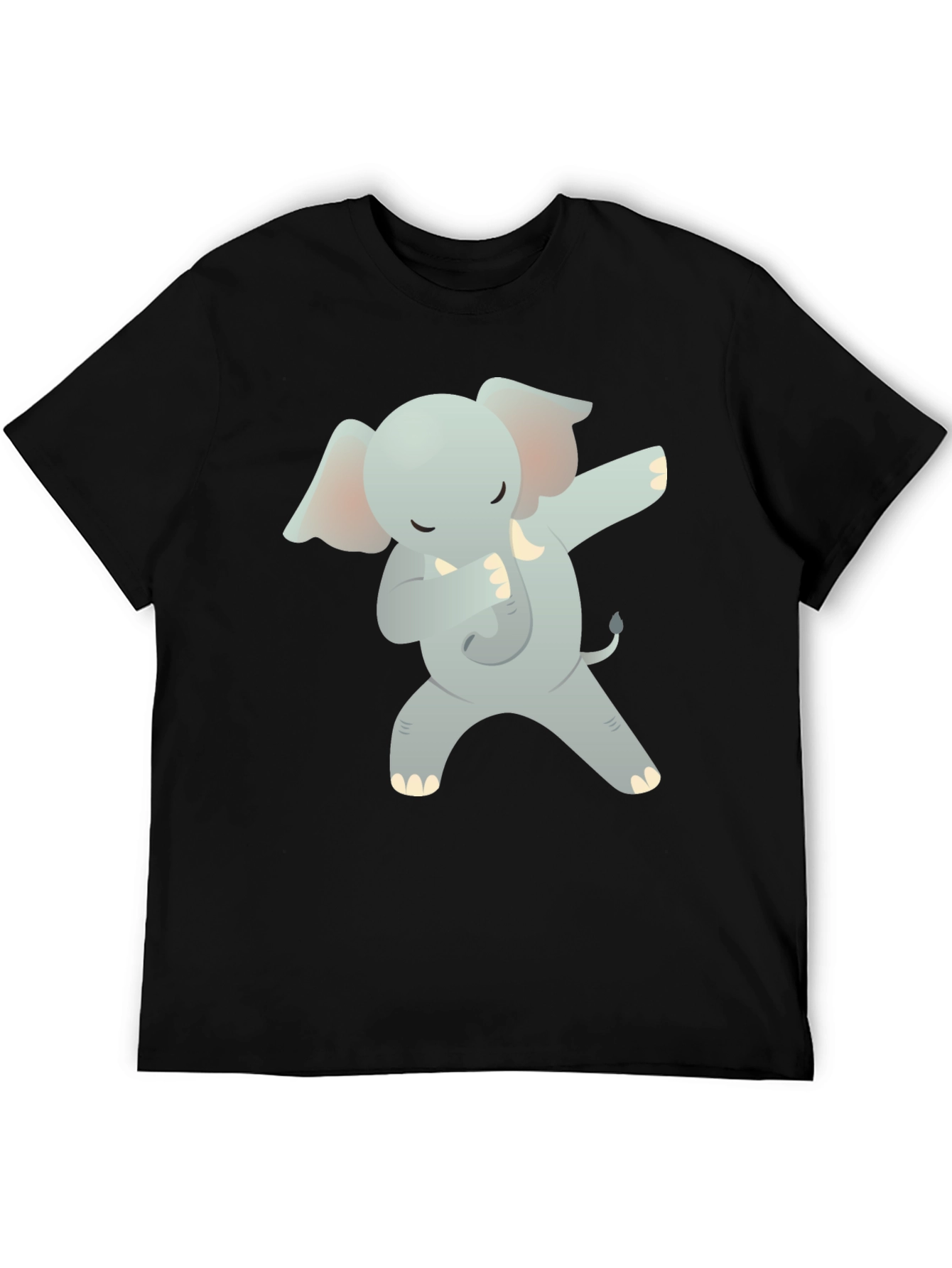 Dabbing Elephant Graphic T-Shirt