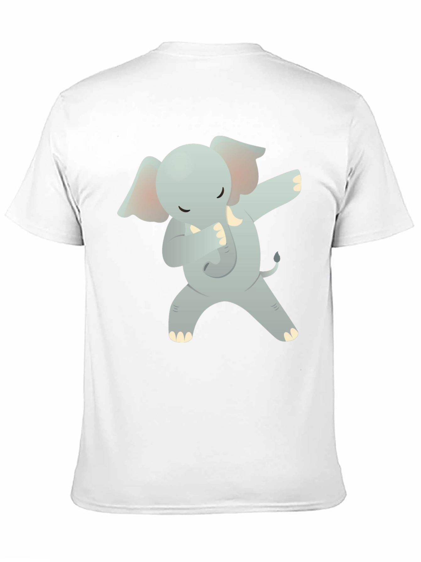 Dabbing Elephant Graphic T-Shirt