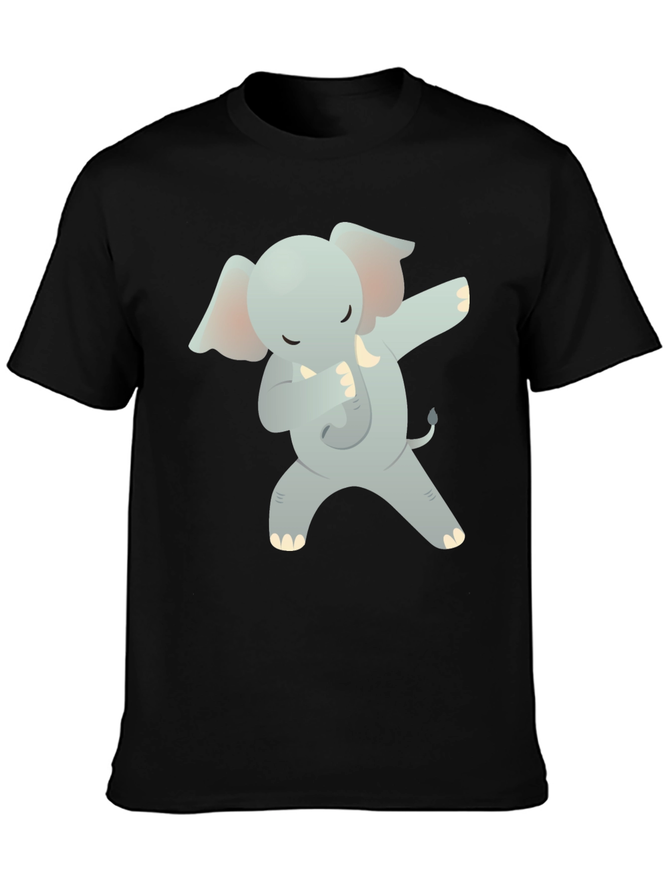 Dabbing Elephant Graphic T-Shirt