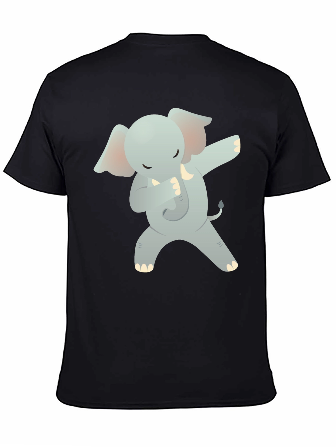Dabbing Elephant Graphic T-Shirt