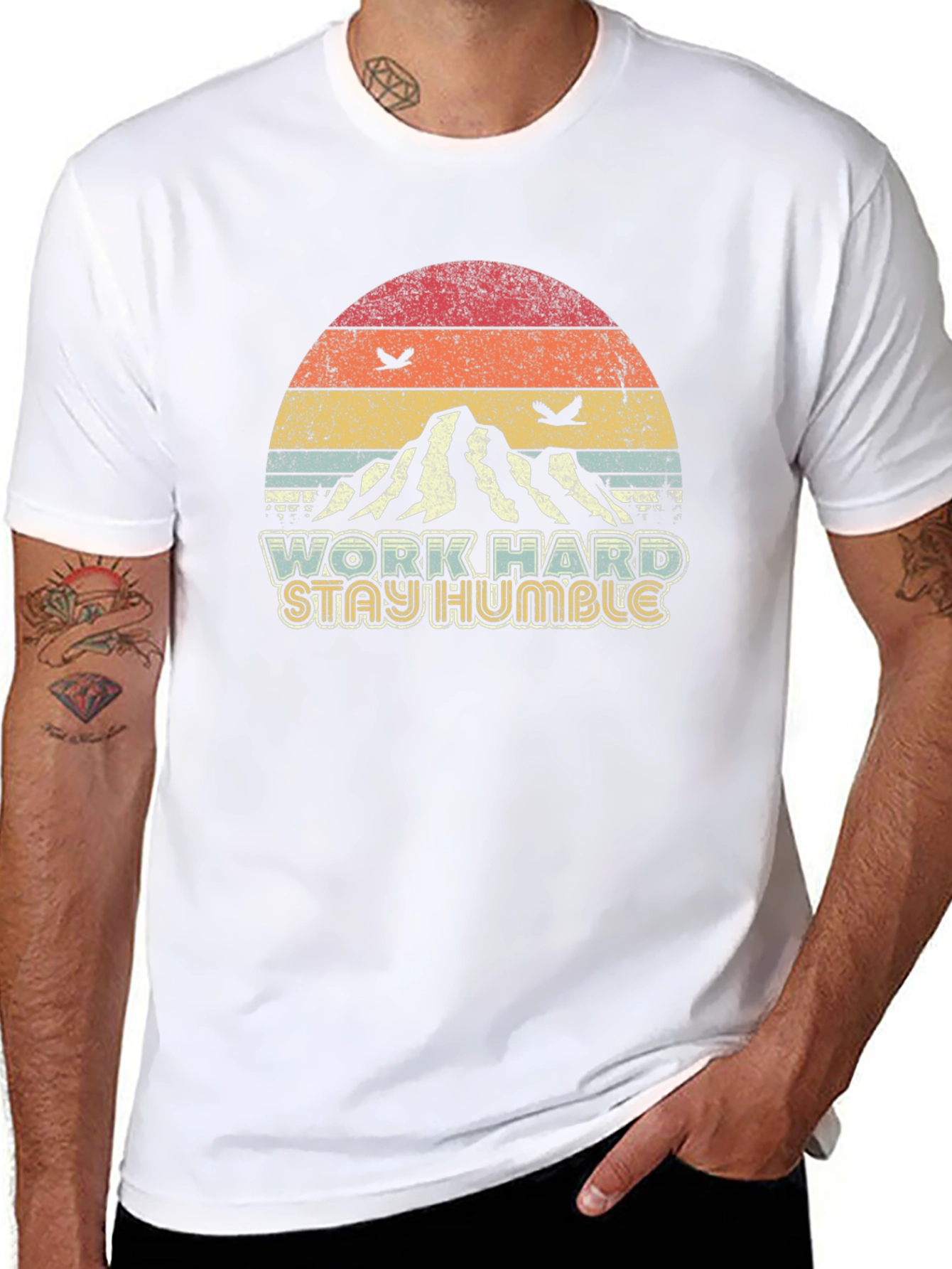 Work Hard Stay Humble Graphic Tee