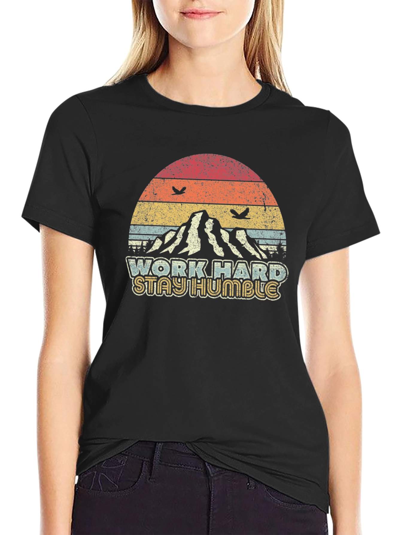 Work Hard Stay Humble Graphic Tee