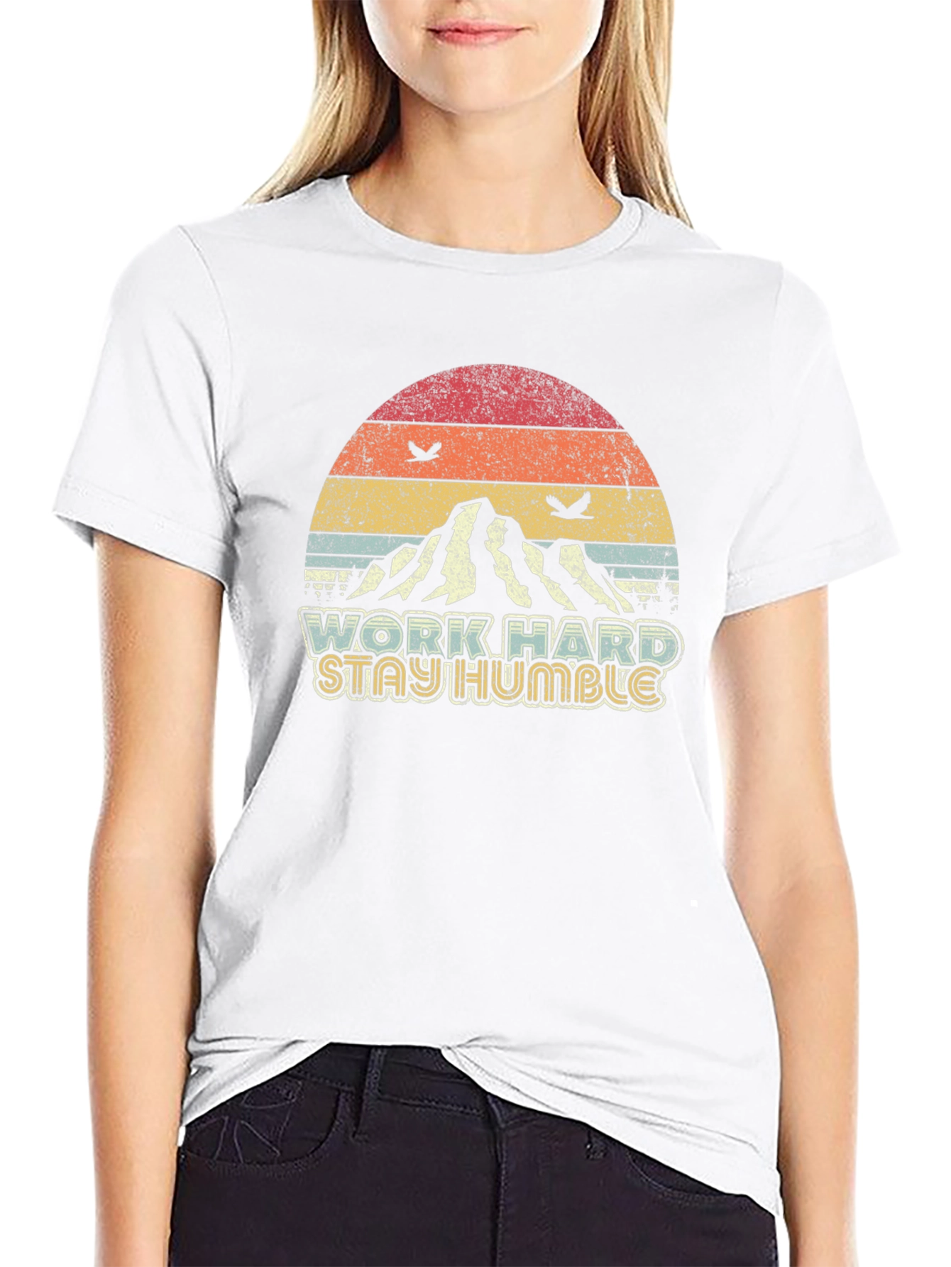 Work Hard Stay Humble Graphic Tee