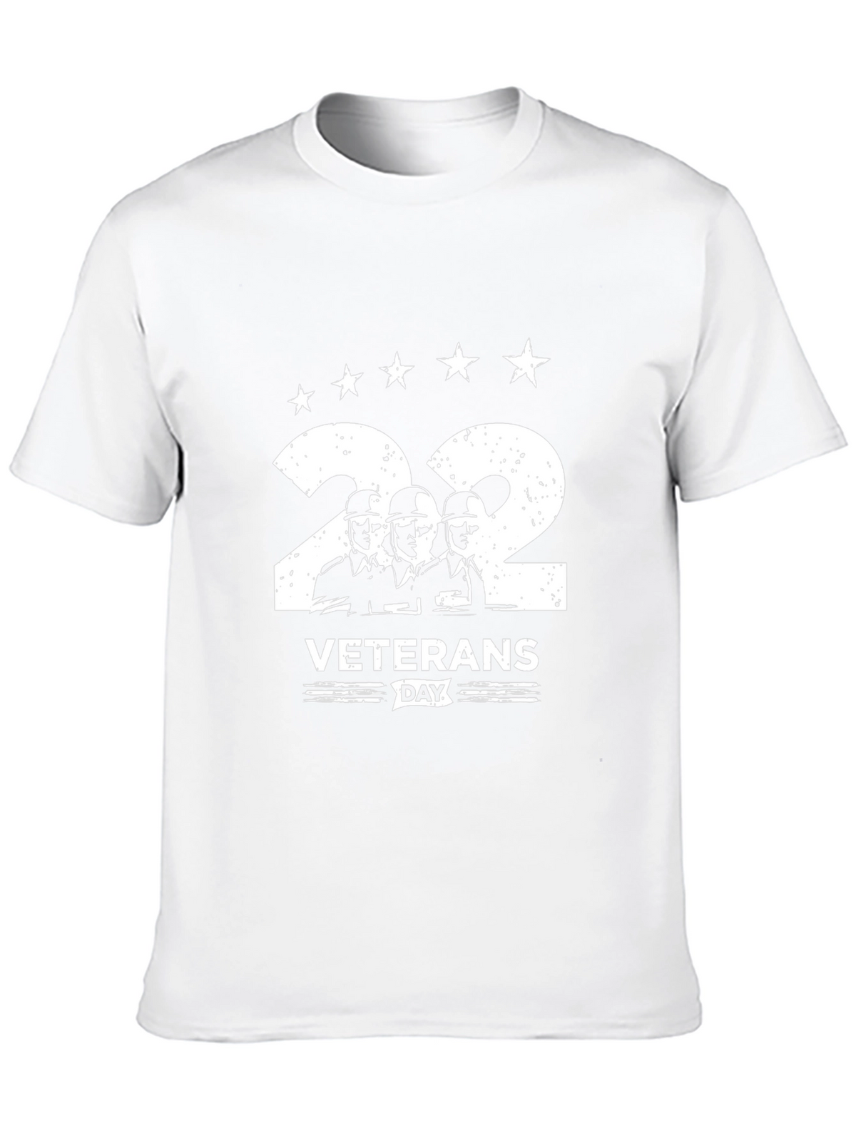 Veterans Day 22 T-Shirt - Black Patriotic