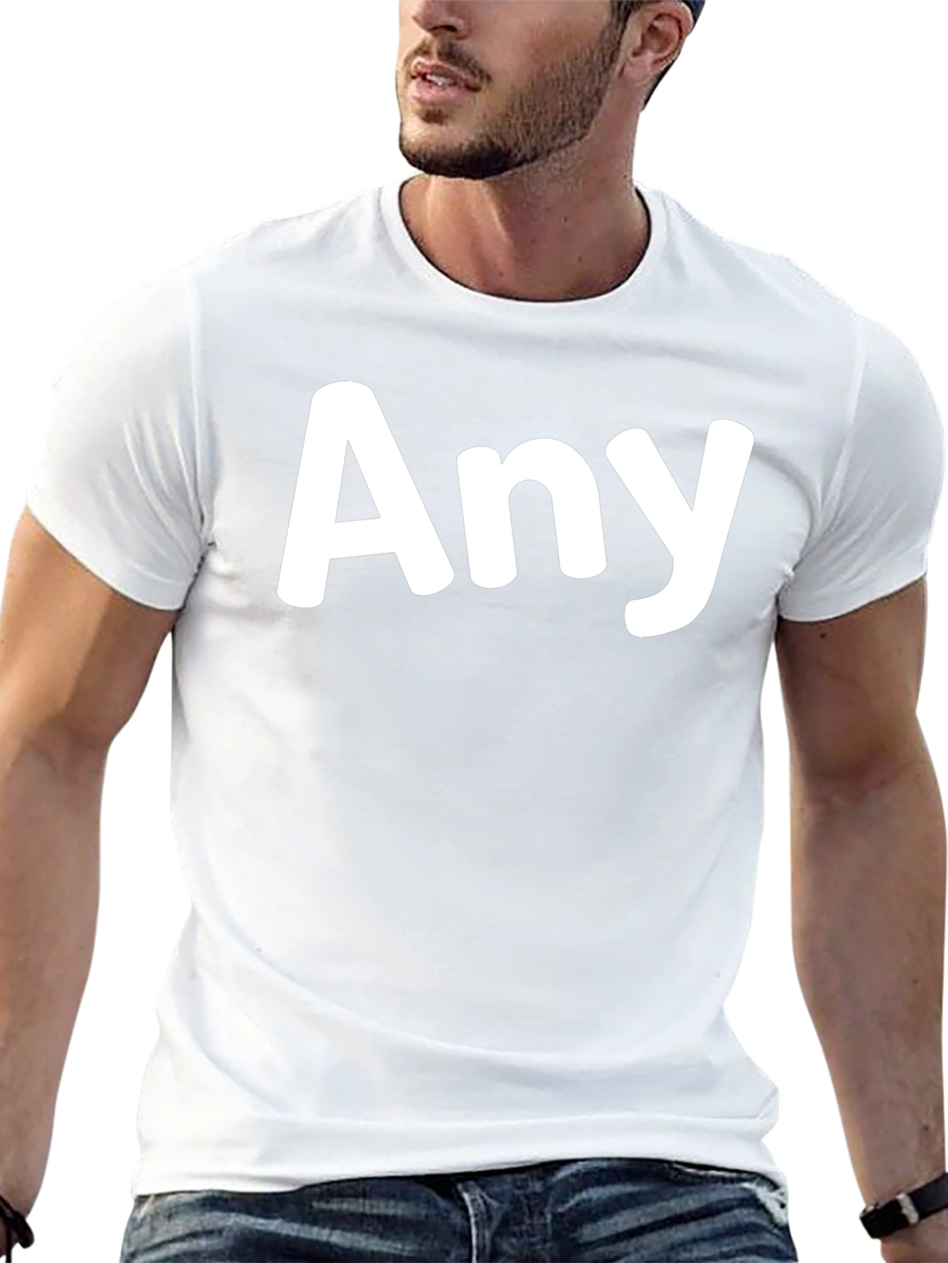 Any Graphic Tee - Soft Cotton Casual T-Shirt