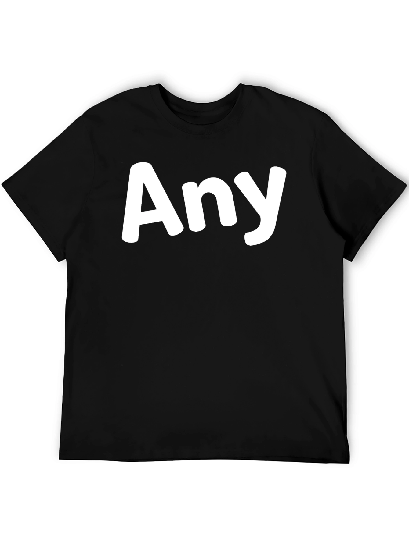 Any Graphic Tee - Soft Cotton Casual T-Shirt