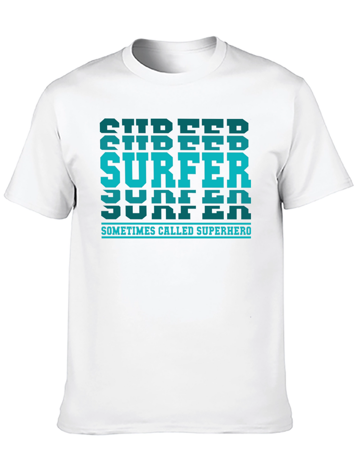 Surfer Superhero Graphic Tee