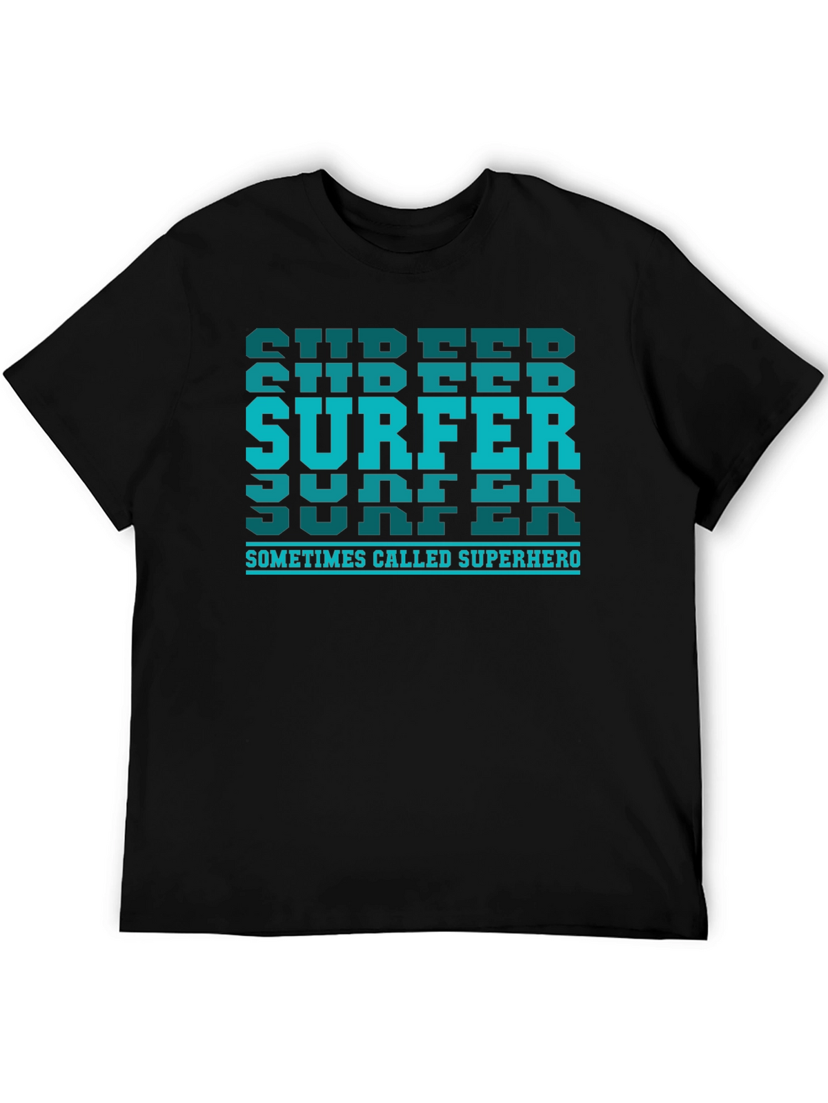 Surfer Superhero Graphic Tee
