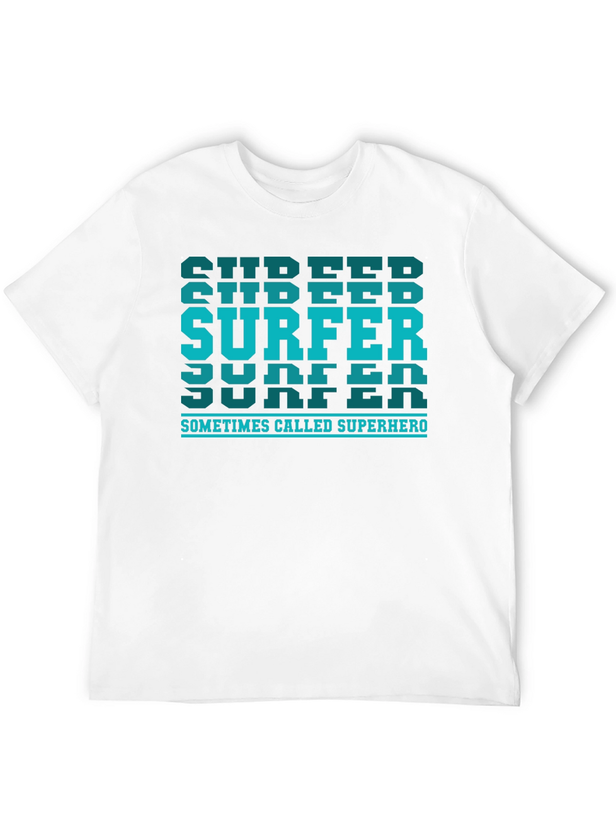 Surfer Superhero Graphic Tee