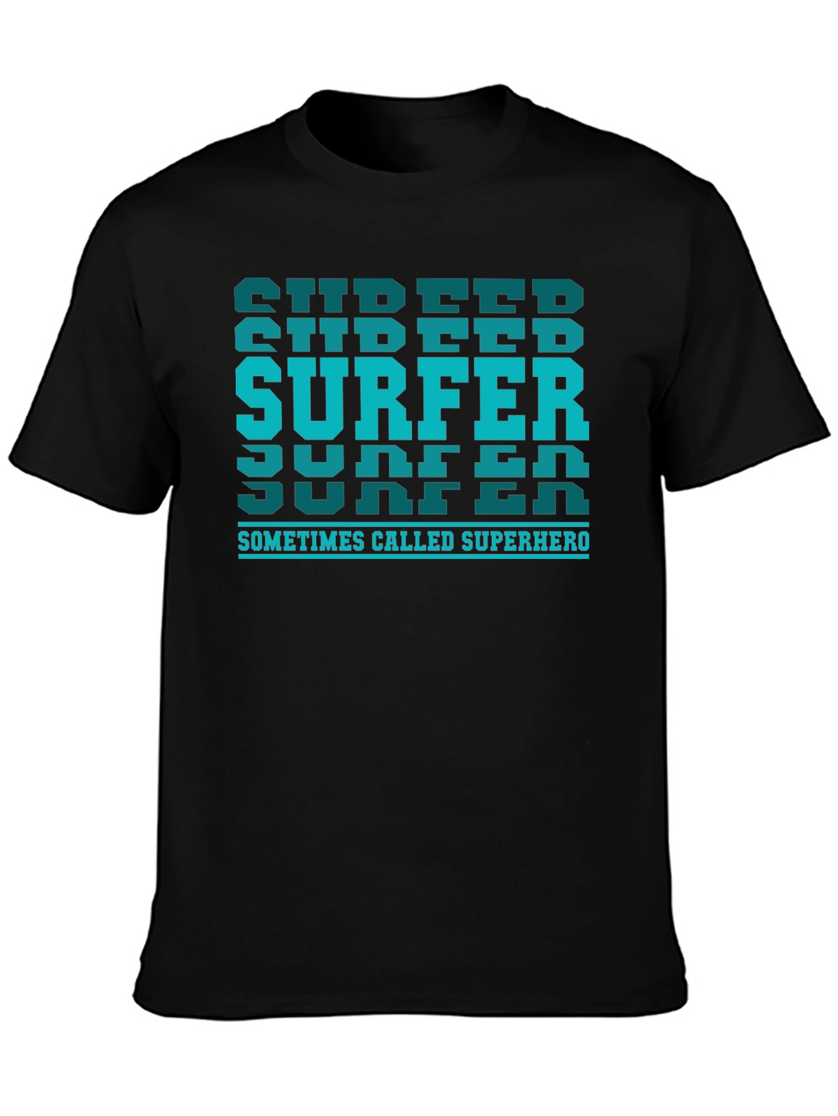 Surfer Superhero Graphic Tee