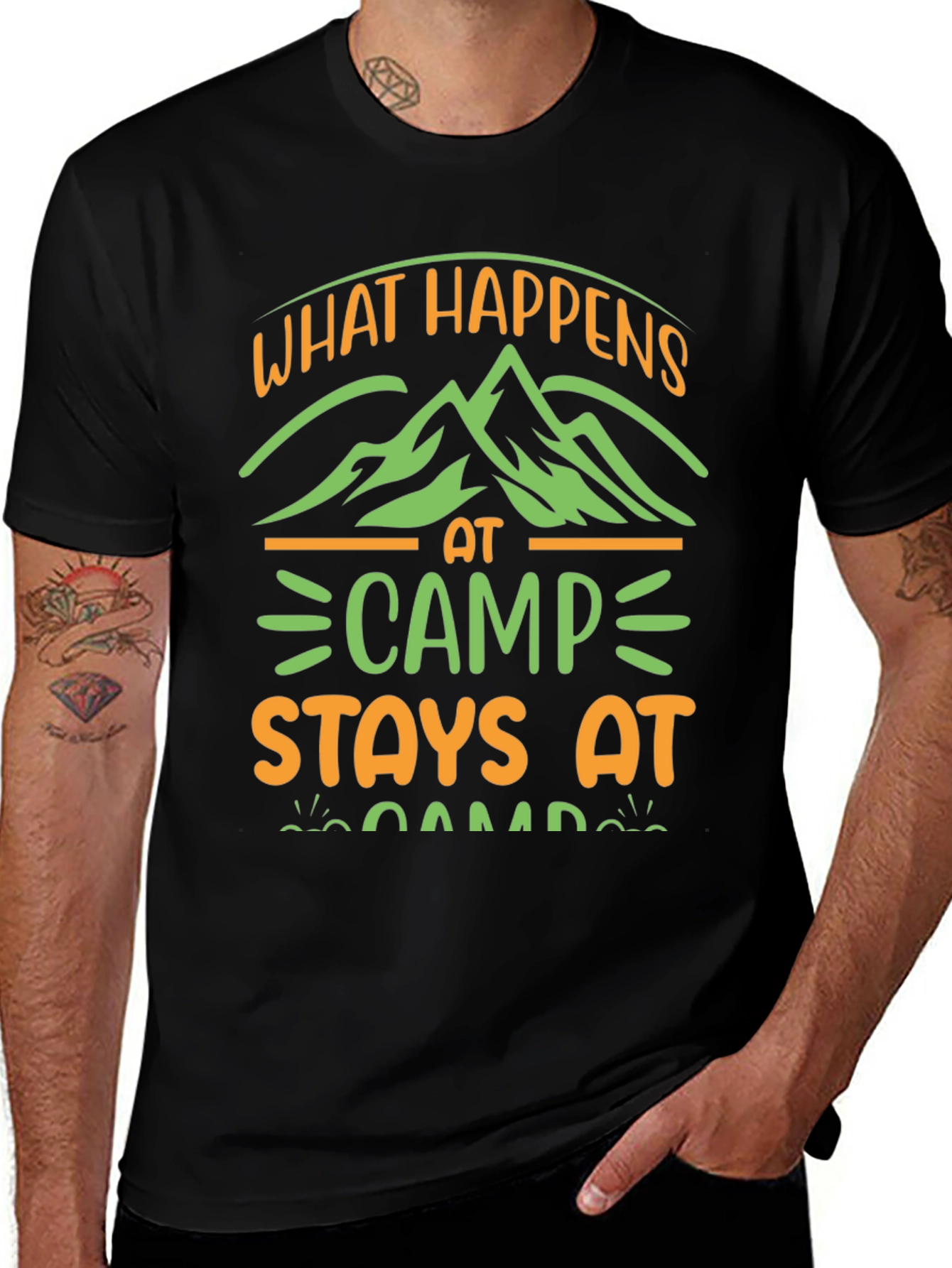 What Happens At Camp Stays At Camp T-Shirt