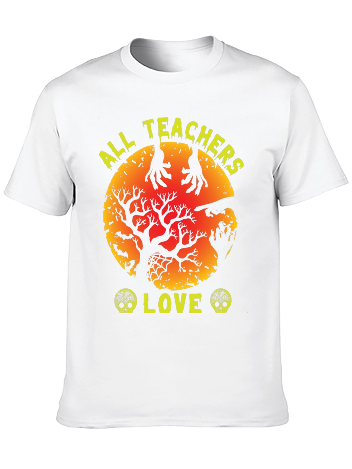 Halloween Teacher T-Shirt - All Teachers Love Spooky Season!