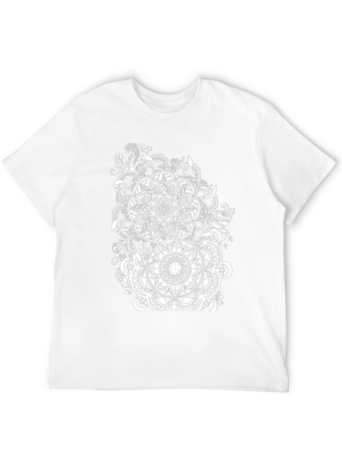 Mandala Art Black T-Shirt