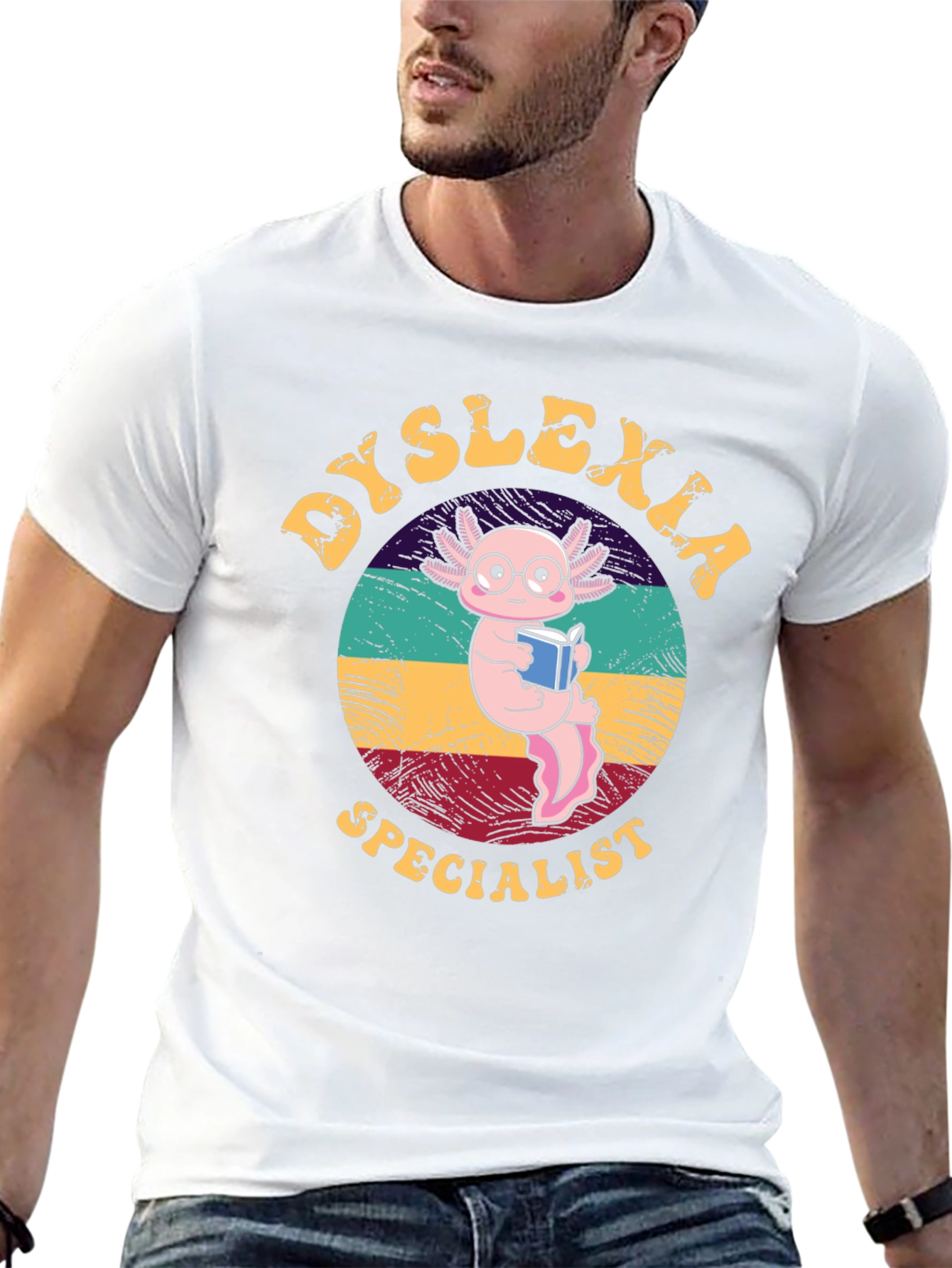 Dyslexia Specialist Axolotl T-Shirt