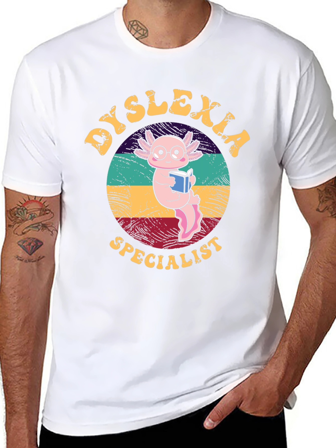 Dyslexia Specialist Axolotl T-Shirt