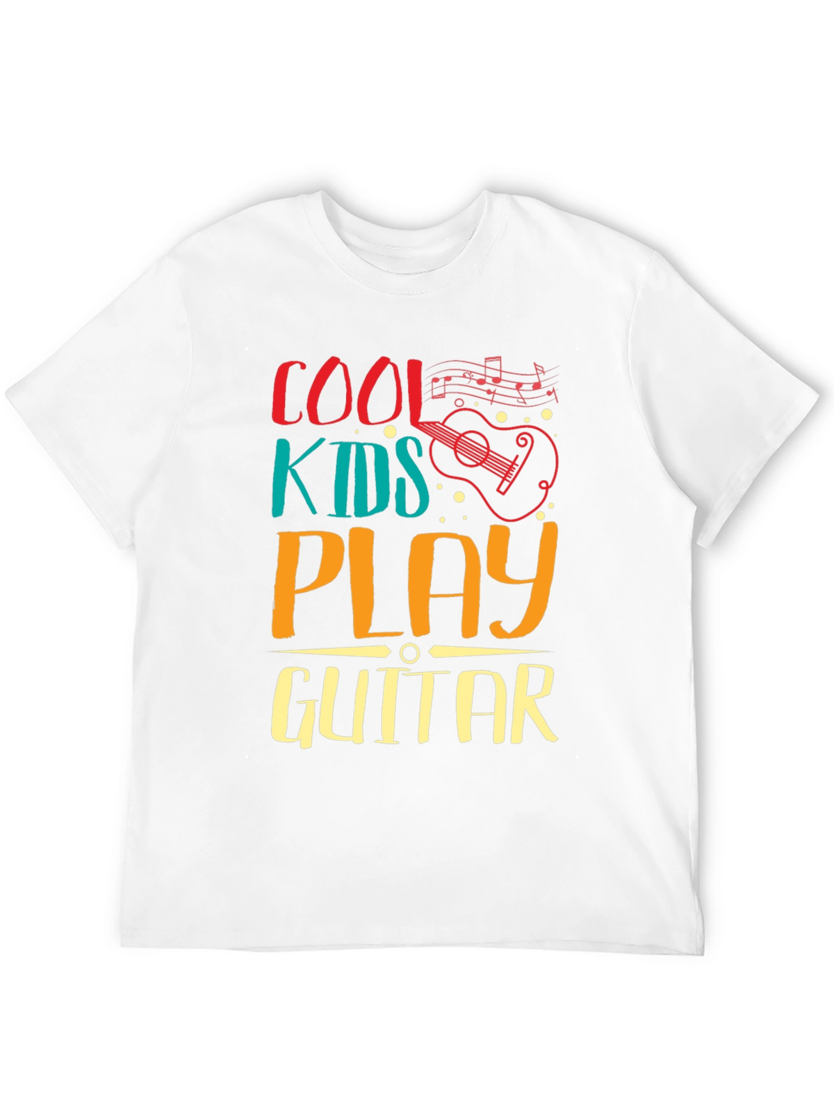 Cool Kids Play Guitar Graphic Tee