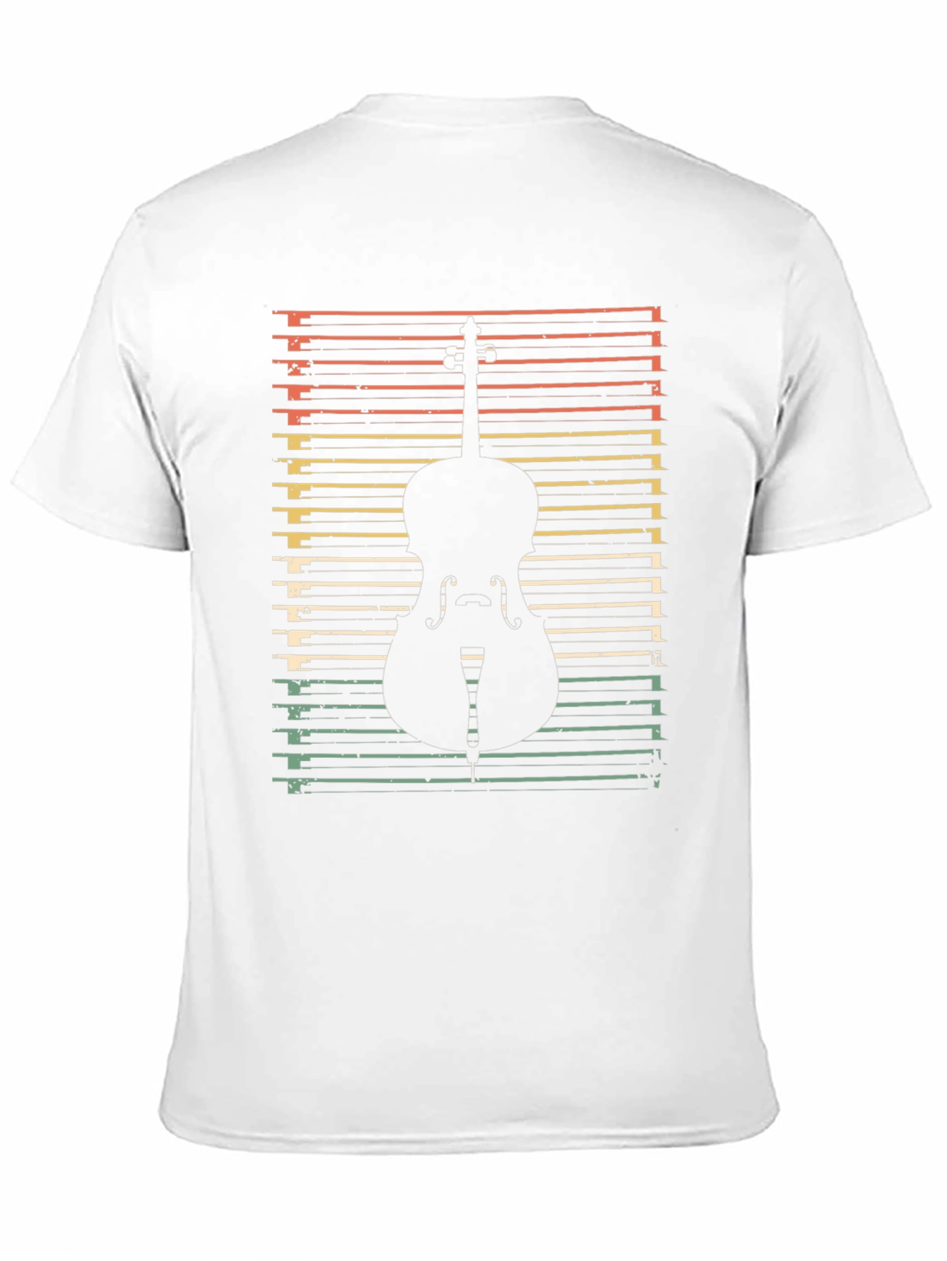 Retro Cello Silhouette T-Shirt