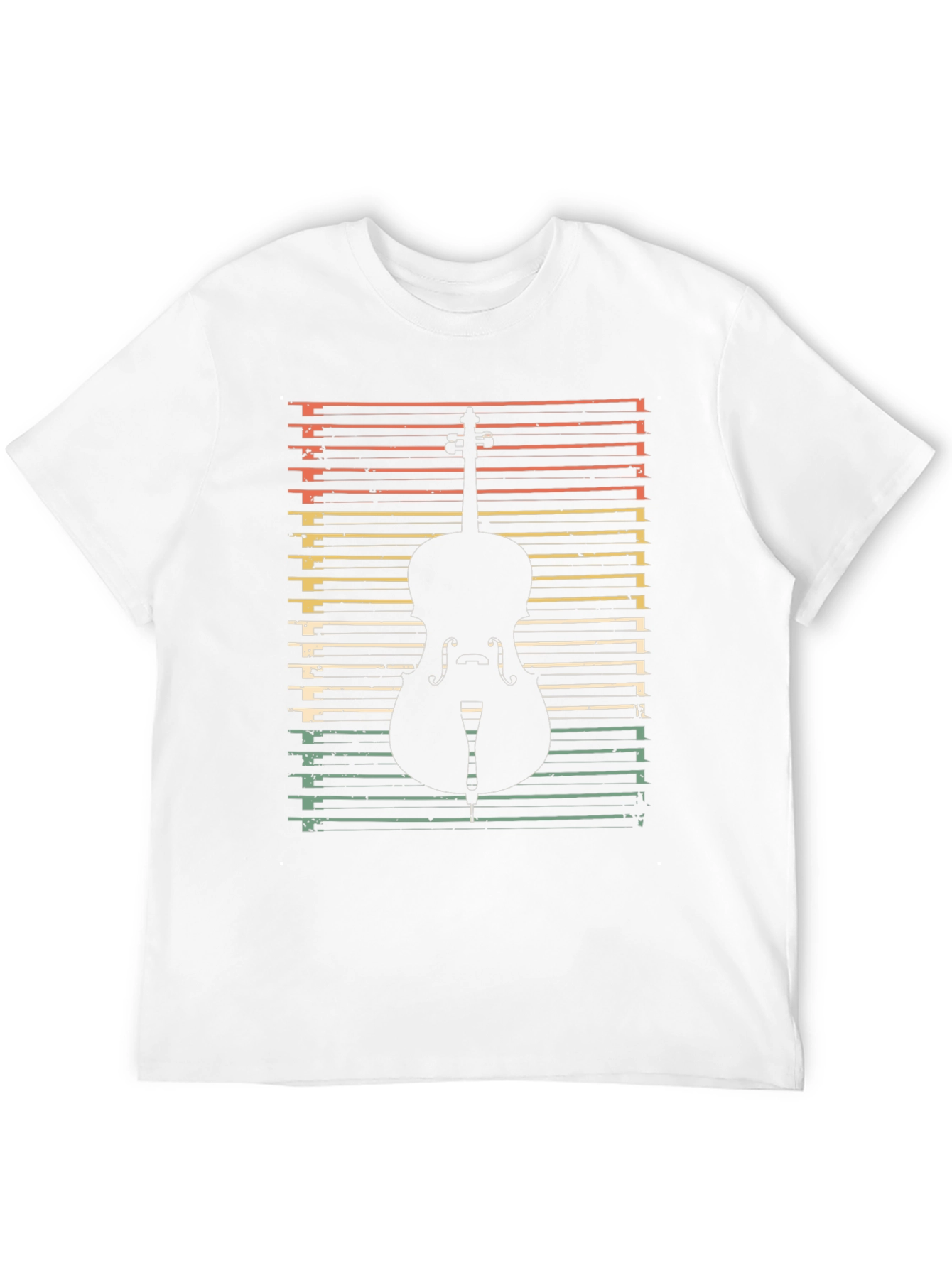 Retro Cello Silhouette T-Shirt