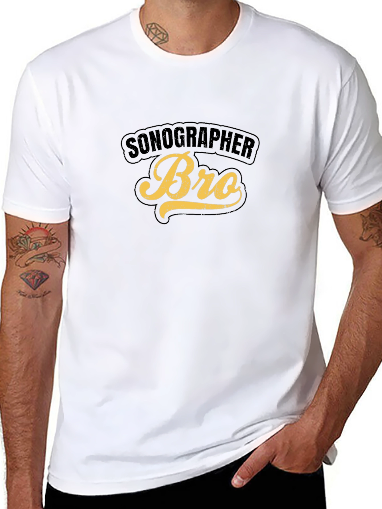 Sonographer Bro T-Shirt | Funny Ultrasound Tech Tee