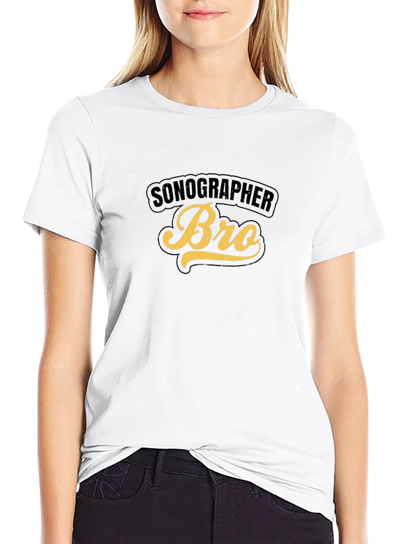 Sonographer Bro T-Shirt | Funny Ultrasound Tech Tee