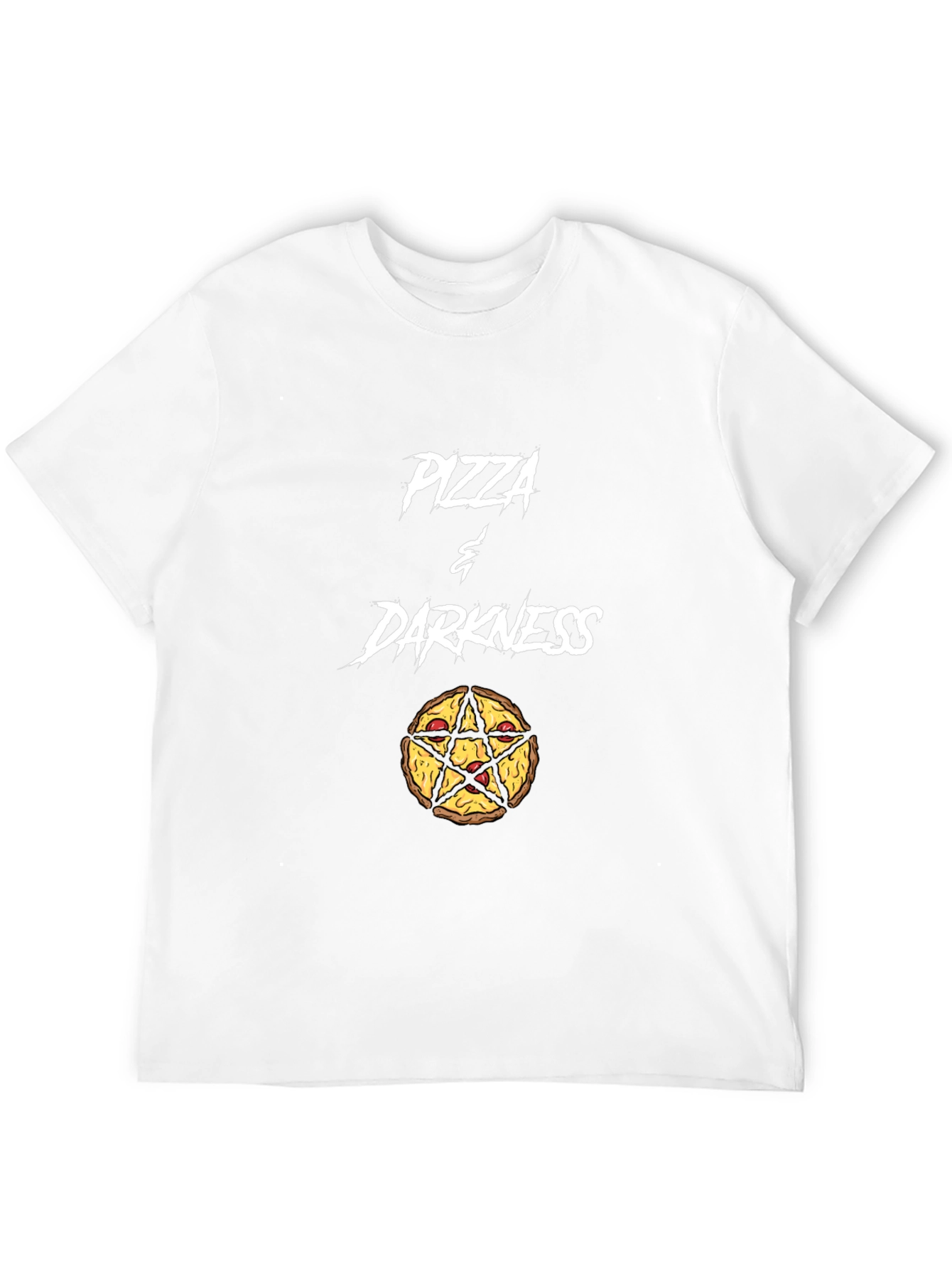 Pizza & Darkness Graphic Tee