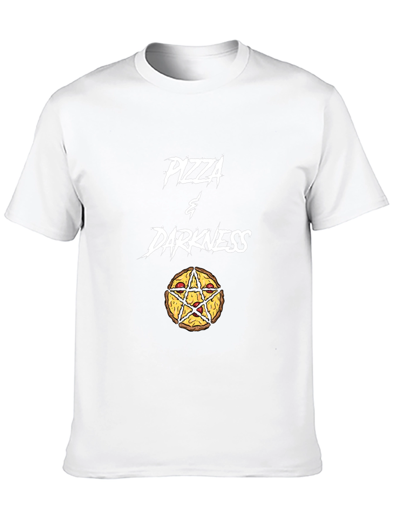 Pizza & Darkness Graphic Tee