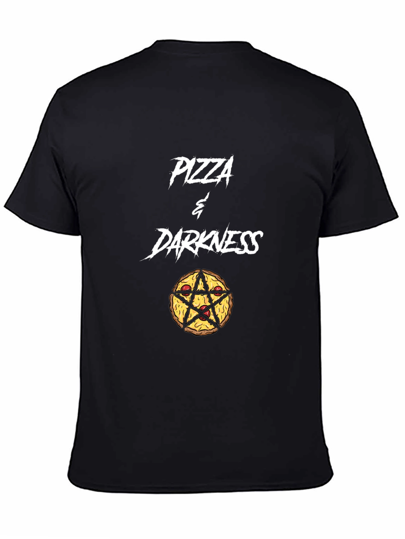 Pizza & Darkness Graphic Tee