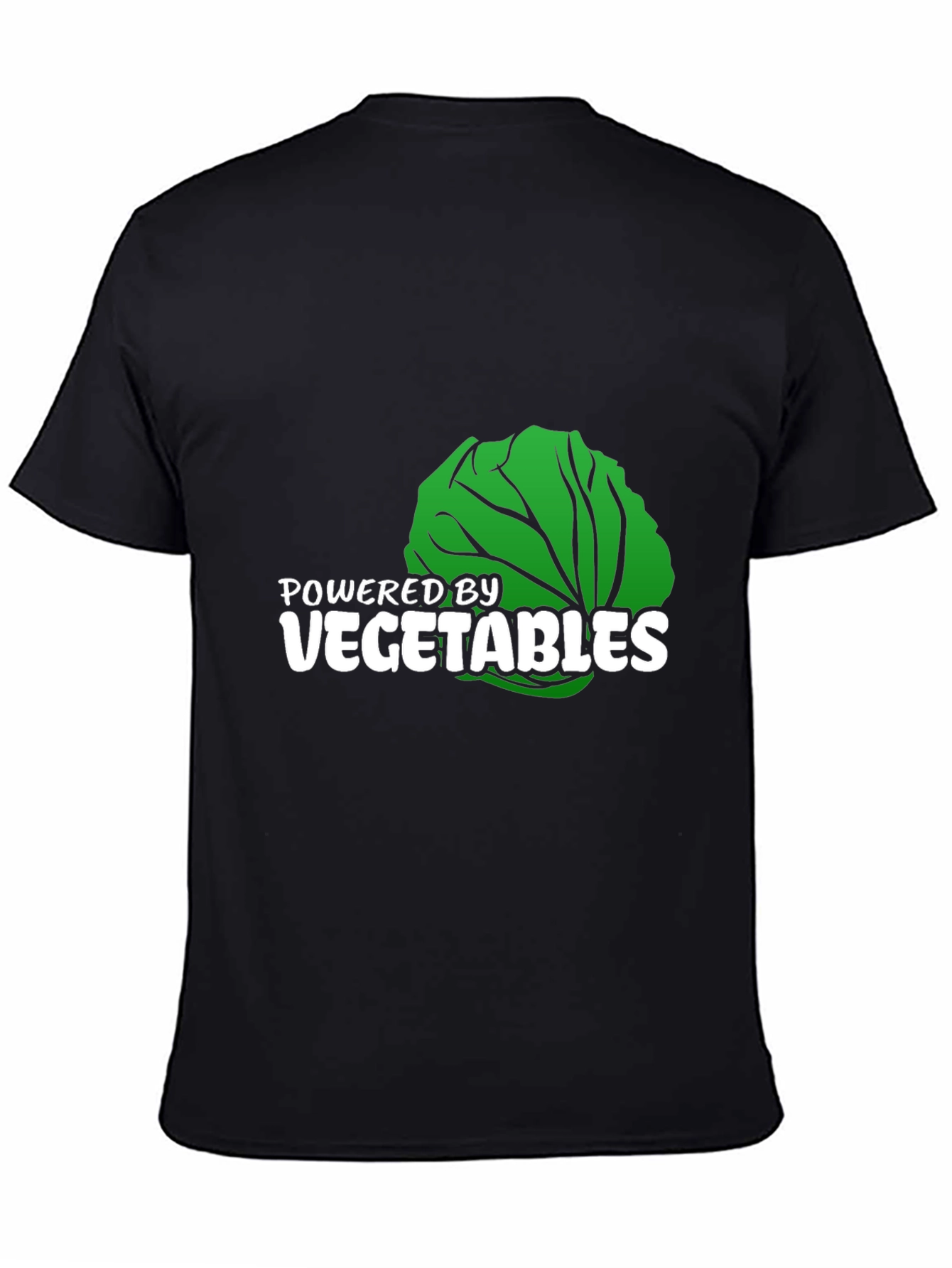 Powered by Vegetables Graphic T-Shirt