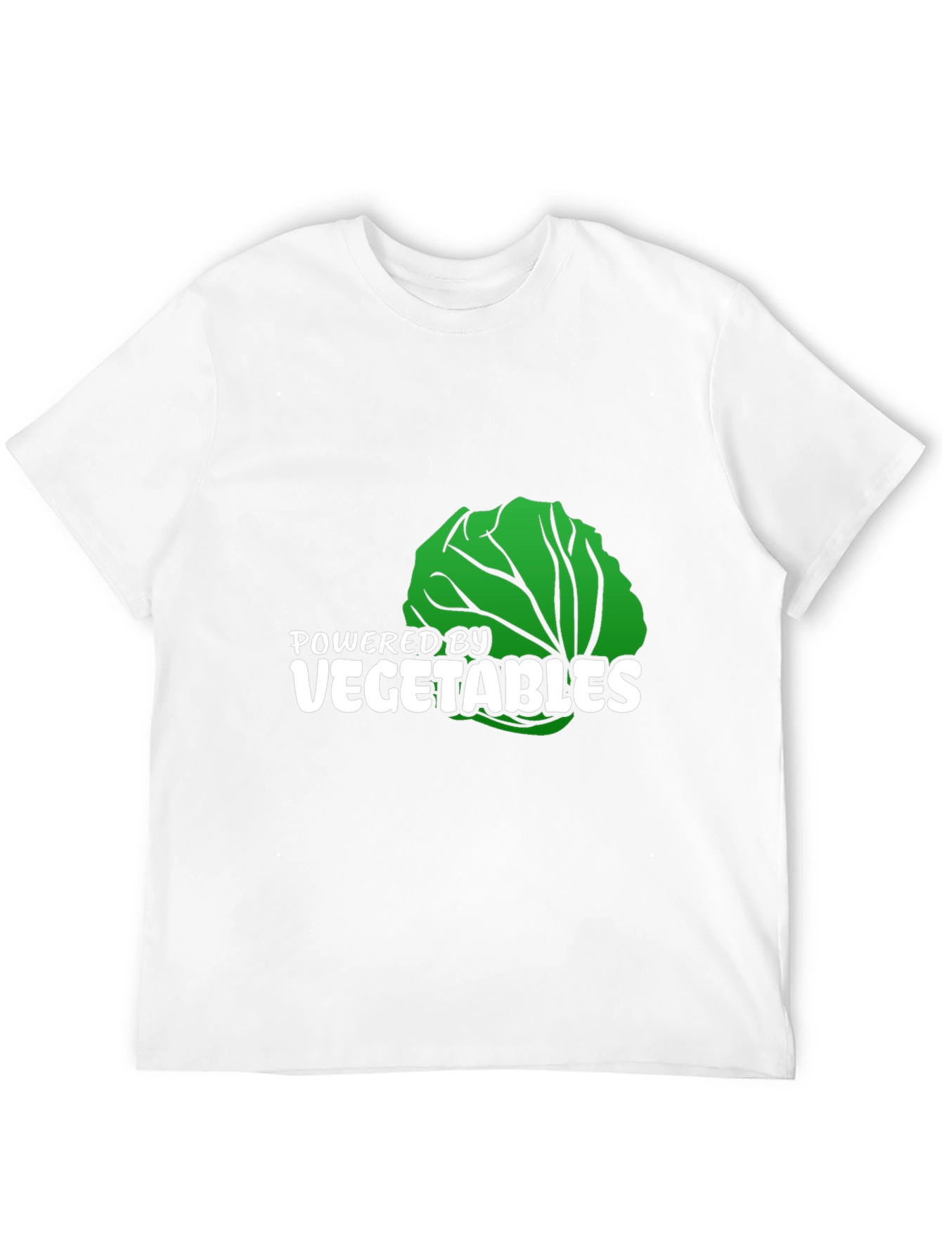 Powered by Vegetables Graphic T-Shirt