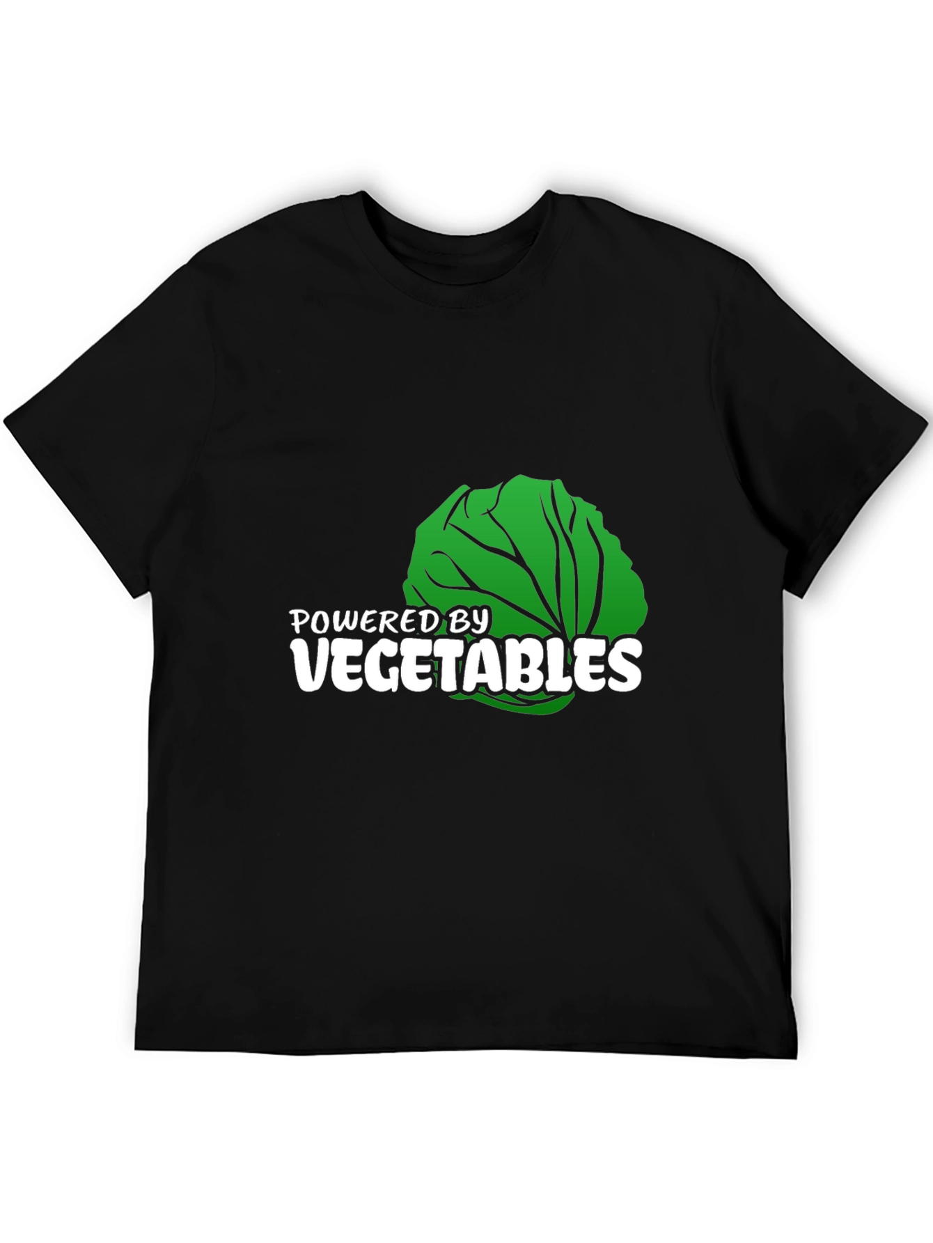 Powered by Vegetables Graphic T-Shirt