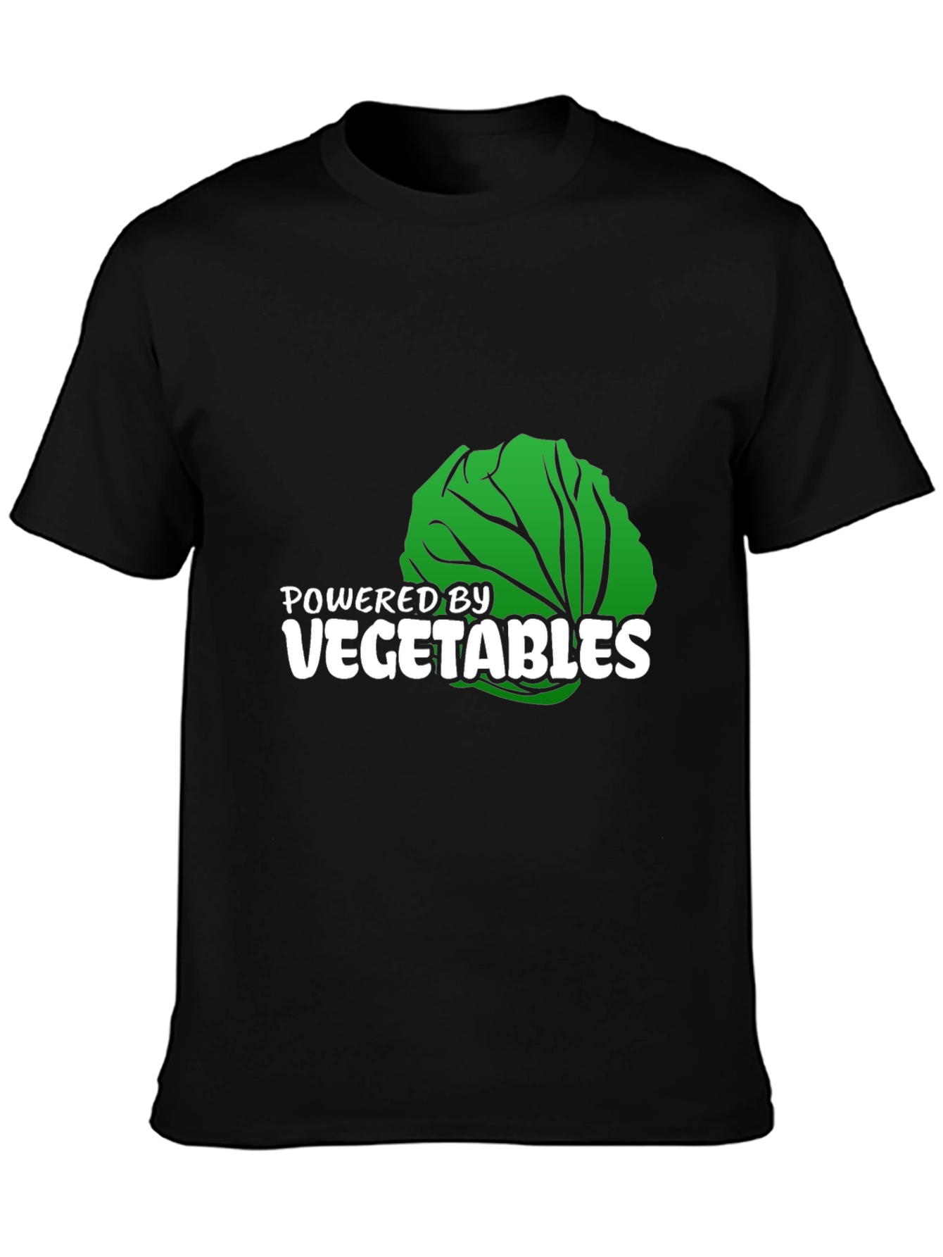 Powered by Vegetables Graphic T-Shirt
