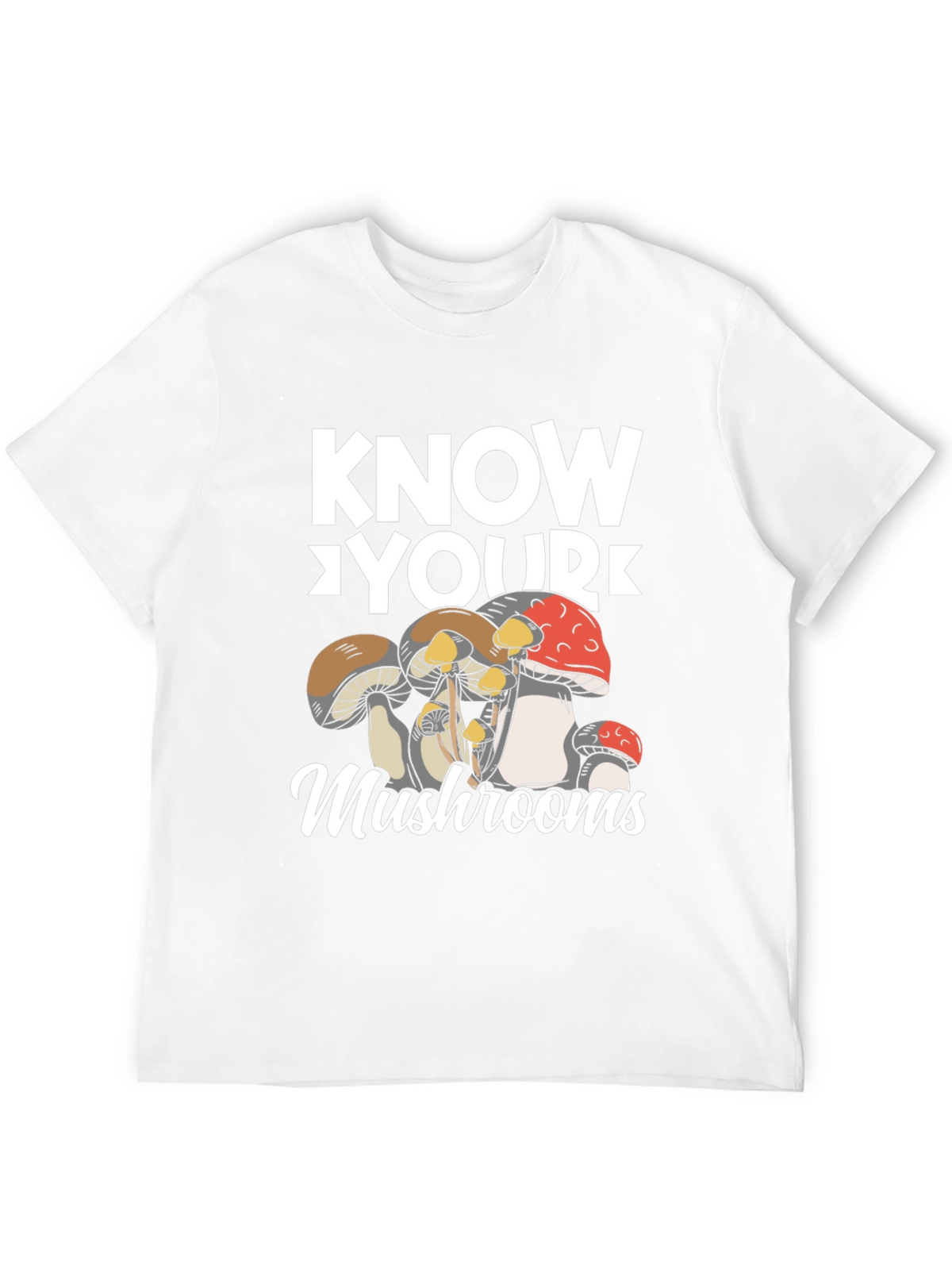 Know Your Mushrooms Graphic T-Shirt