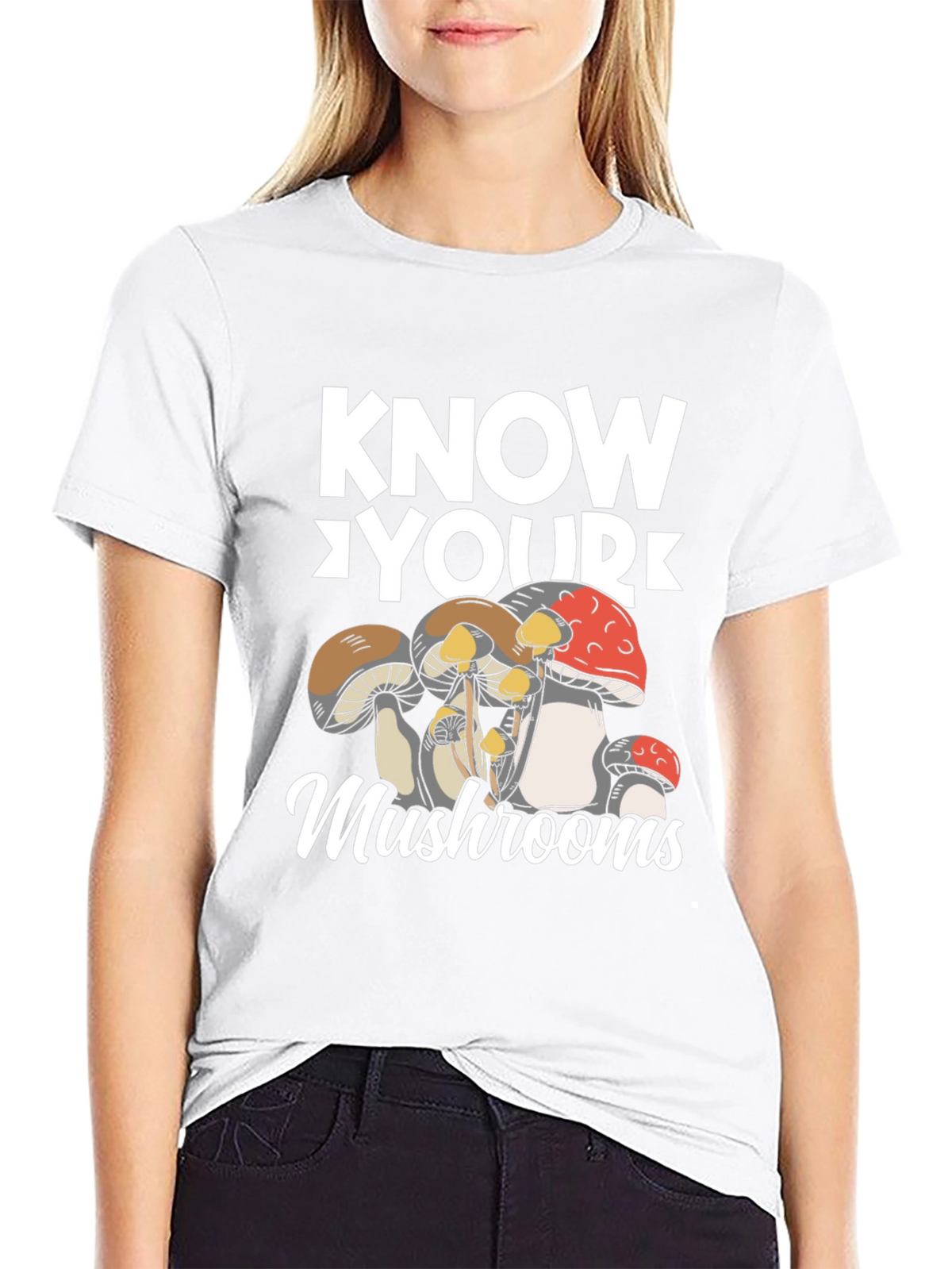 Know Your Mushrooms Graphic T-Shirt