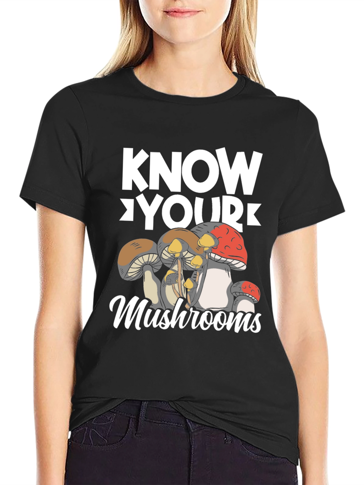 Know Your Mushrooms Graphic T-Shirt