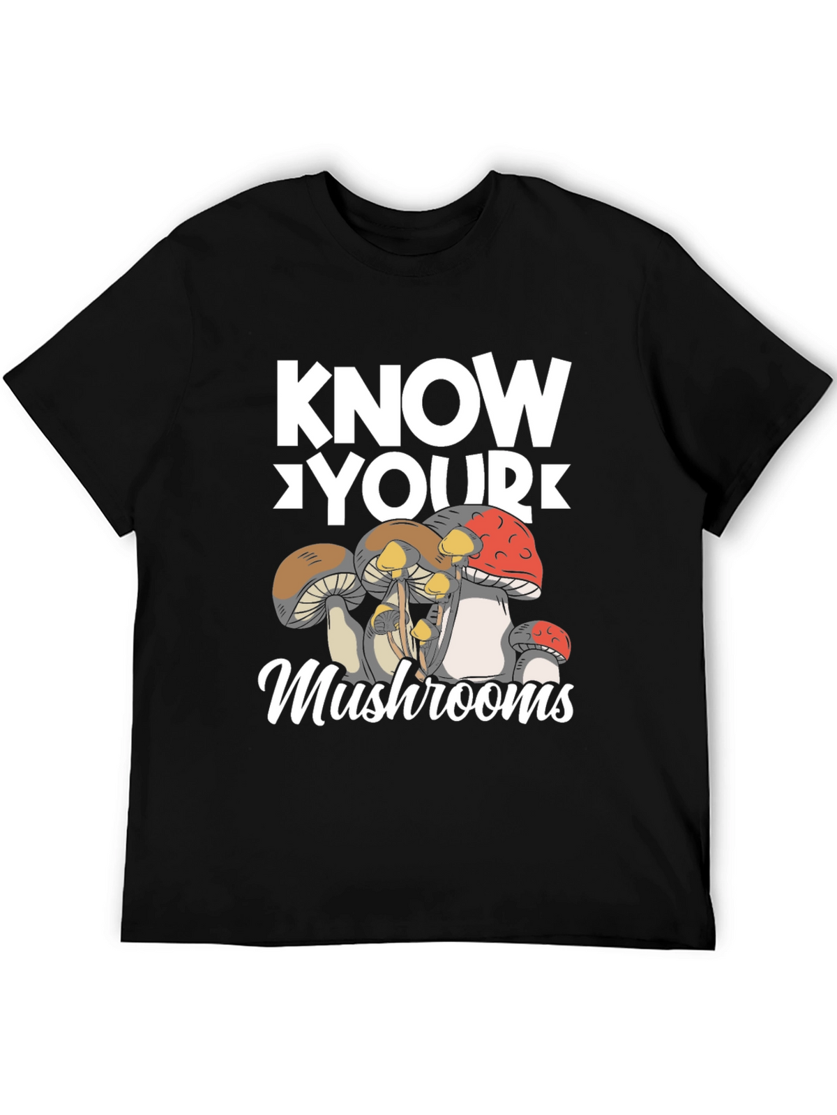 Know Your Mushrooms Graphic T-Shirt