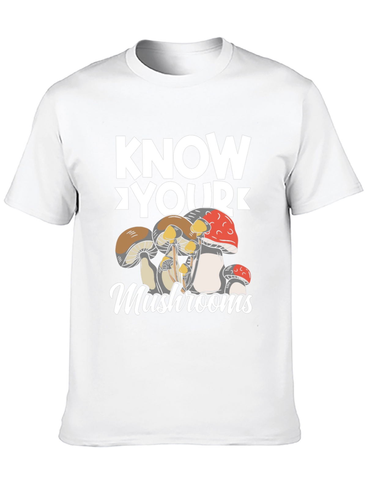 Know Your Mushrooms Graphic T-Shirt