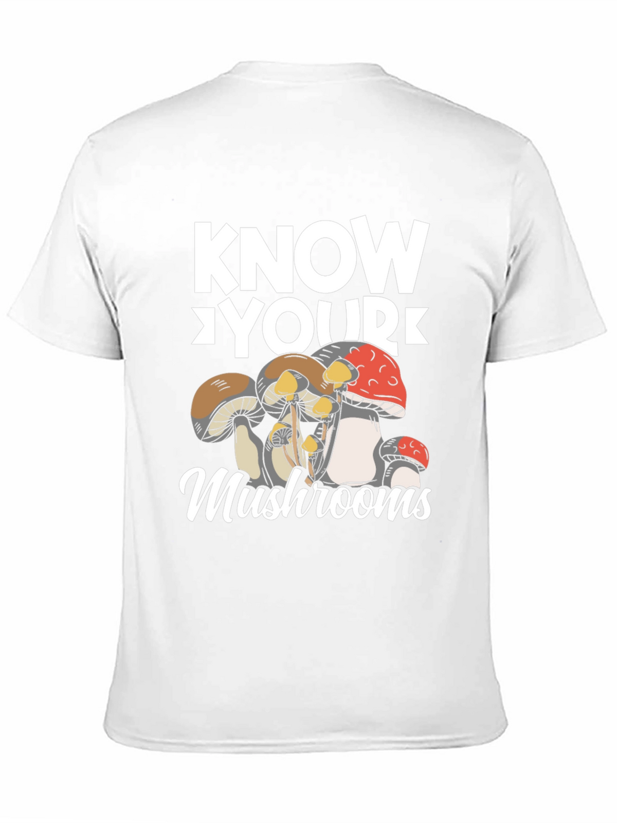Know Your Mushrooms Graphic T-Shirt