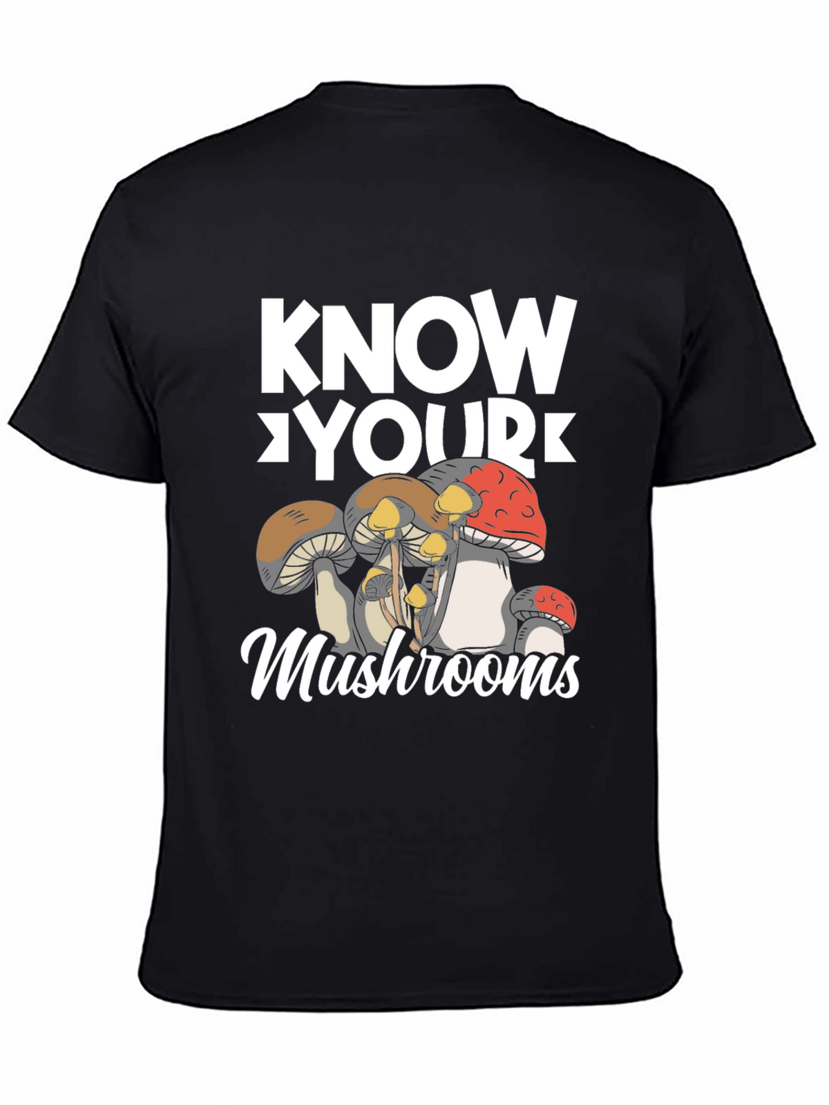 Know Your Mushrooms Graphic T-Shirt